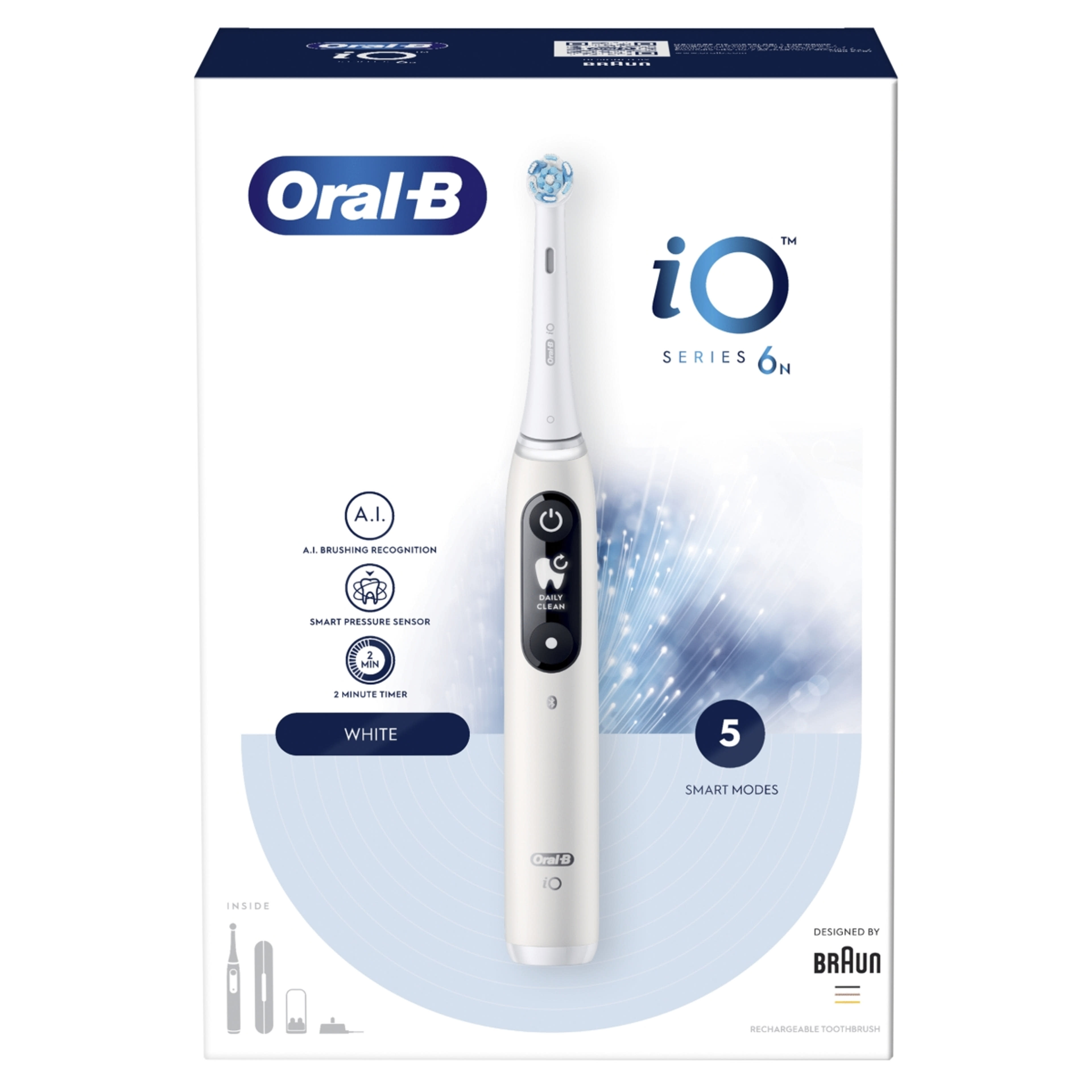Oral B IO6 White elektromos fogkefe -1 db-4