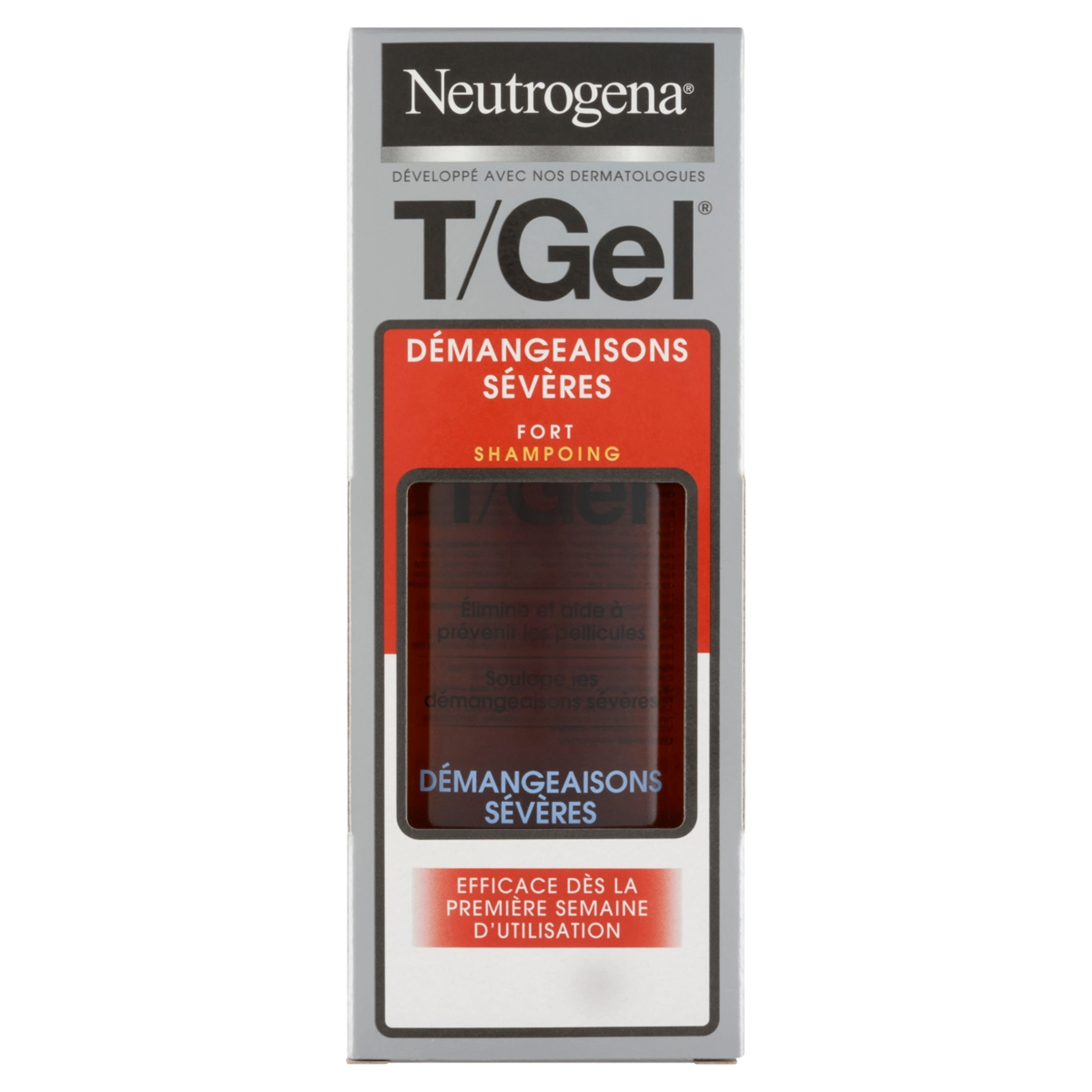 Neutrogena T/Gel Fort sampon erős viszketésre - 250 ml