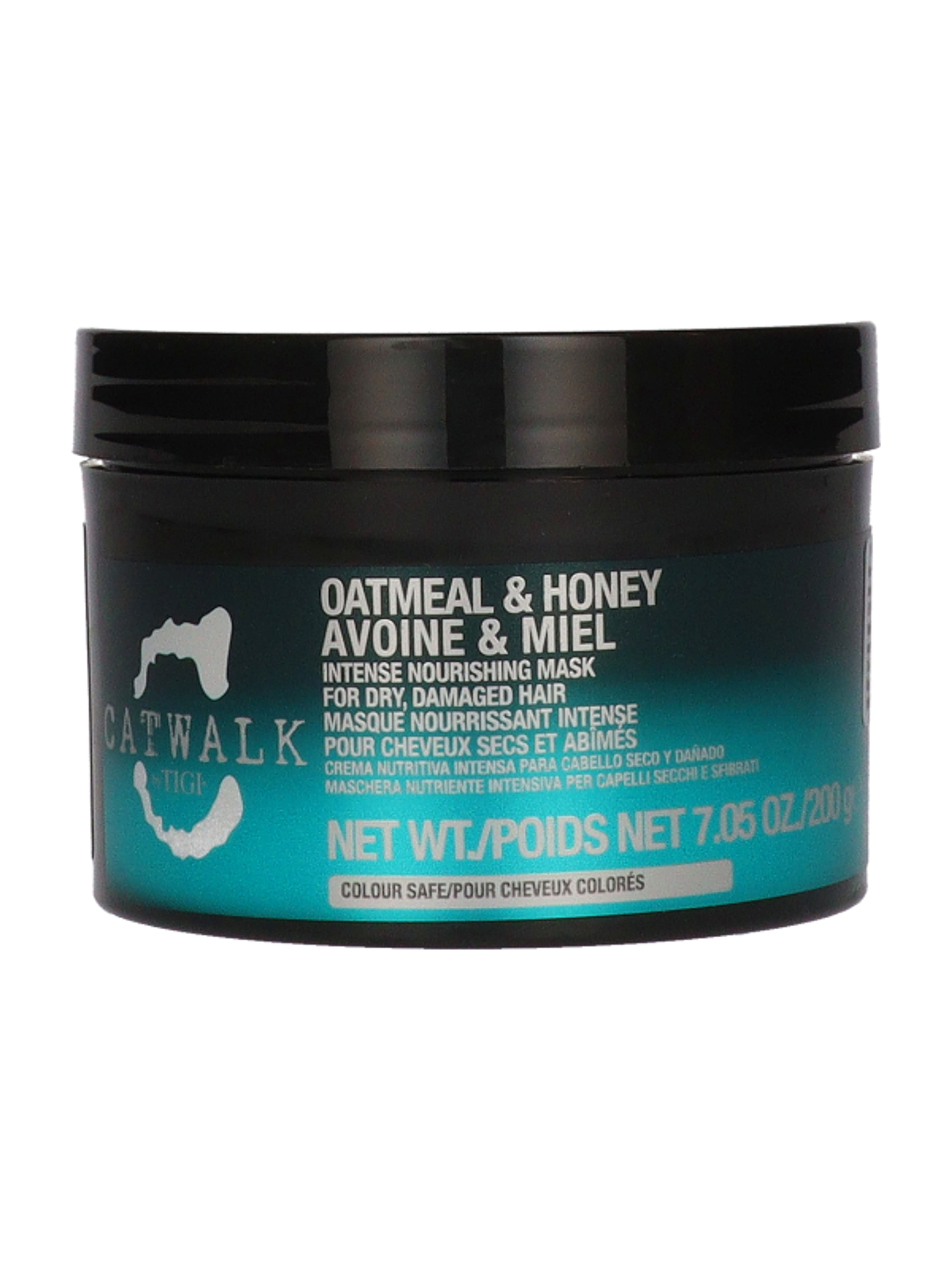 Catwalk Oatmeal&Honey intenzív hajmaszk száraz hajra, zabliszttel és mézzel - 200 g-2