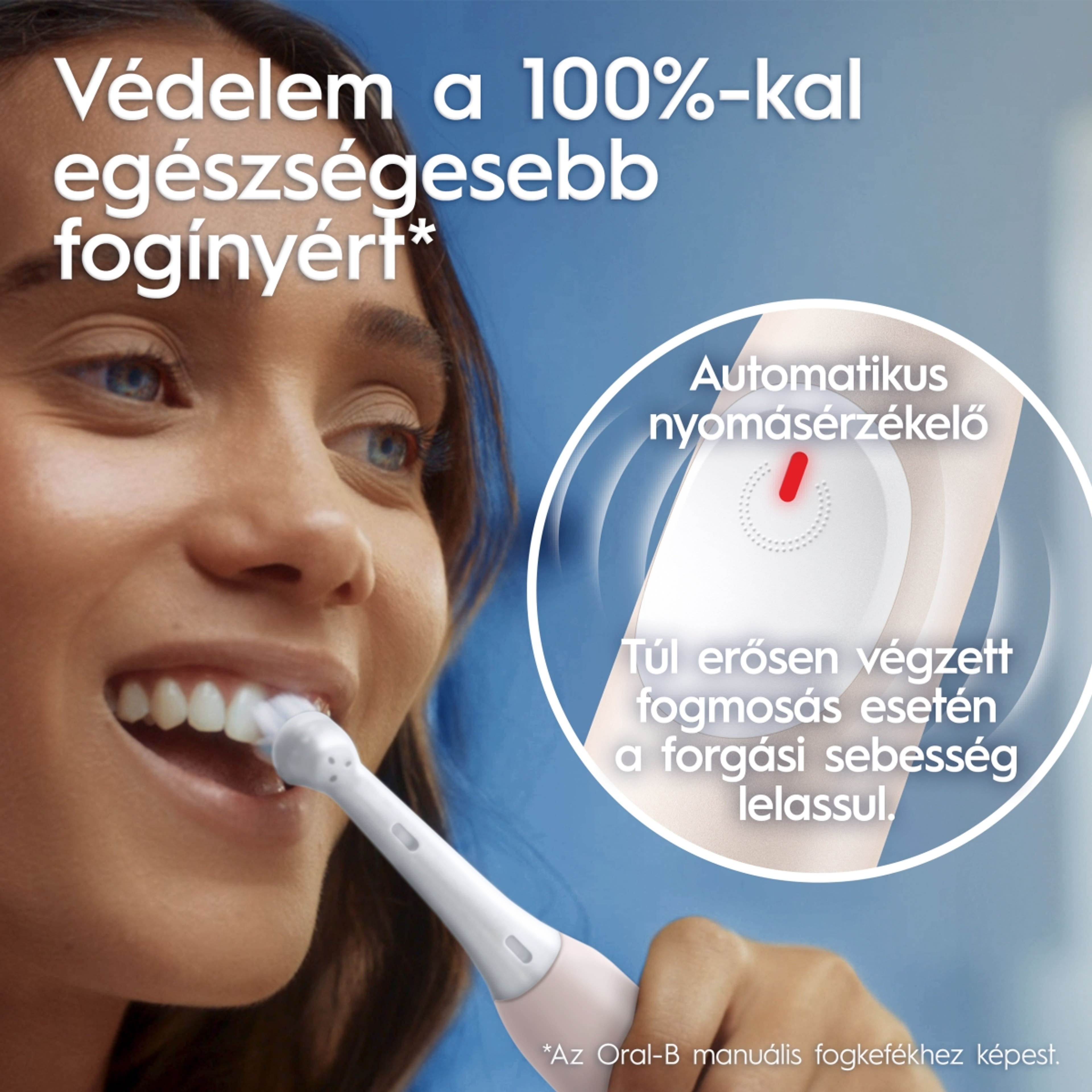 Oral-B iO 2 elektromos fogkefe /világos rózsaszín - 1 db-4