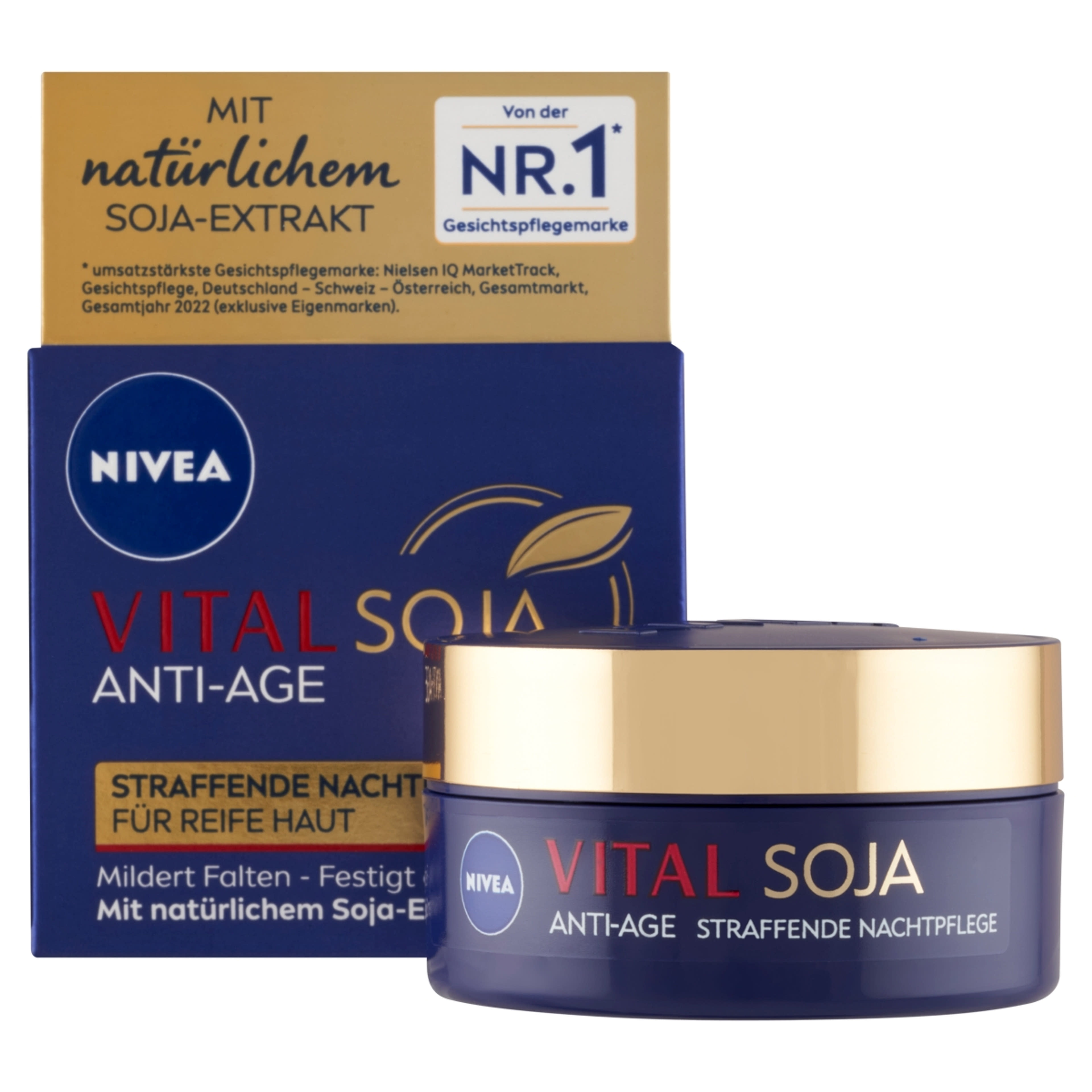 Nivea Vital Soja ránctalanító éjszakai arckrém - 50 ml-2