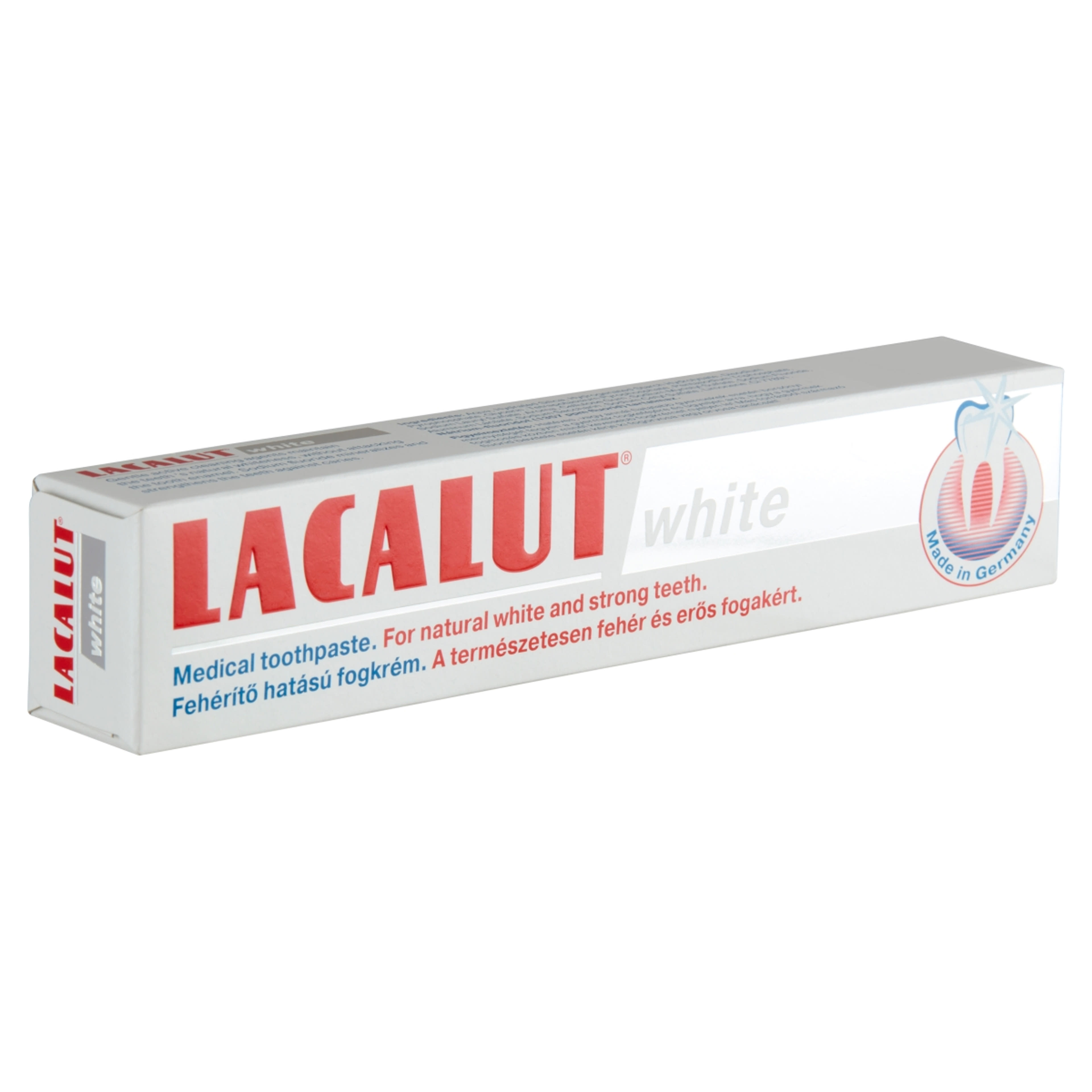 Lacalut White Fehéríto Hatású fogkrém - 75 ml-4
