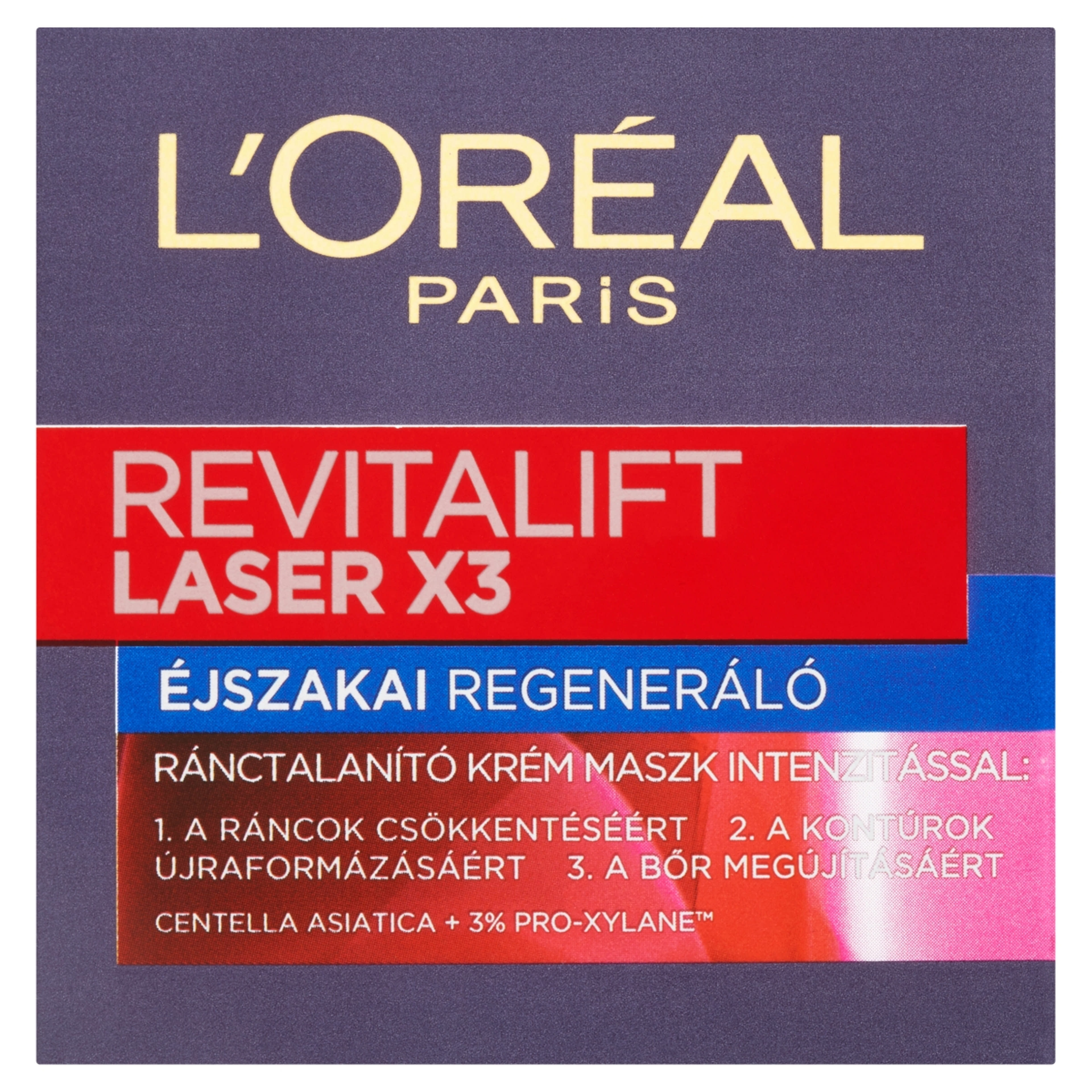 L'Oréal Paris Revitalift Laser éjszakai krém X3 - 50 ml