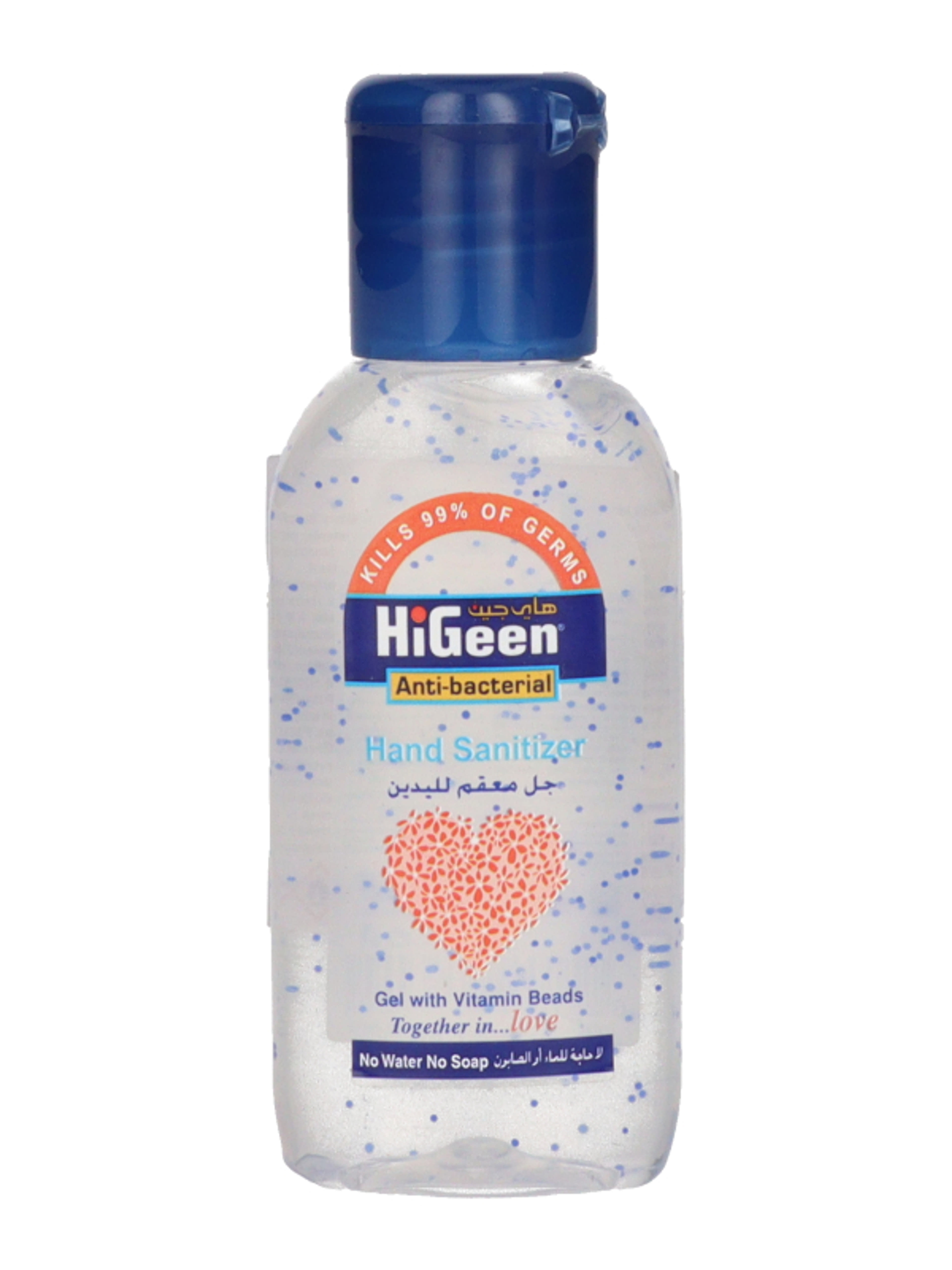 Higeen In Love antibakterális kézfertőtlenítő gél - 50 ml
