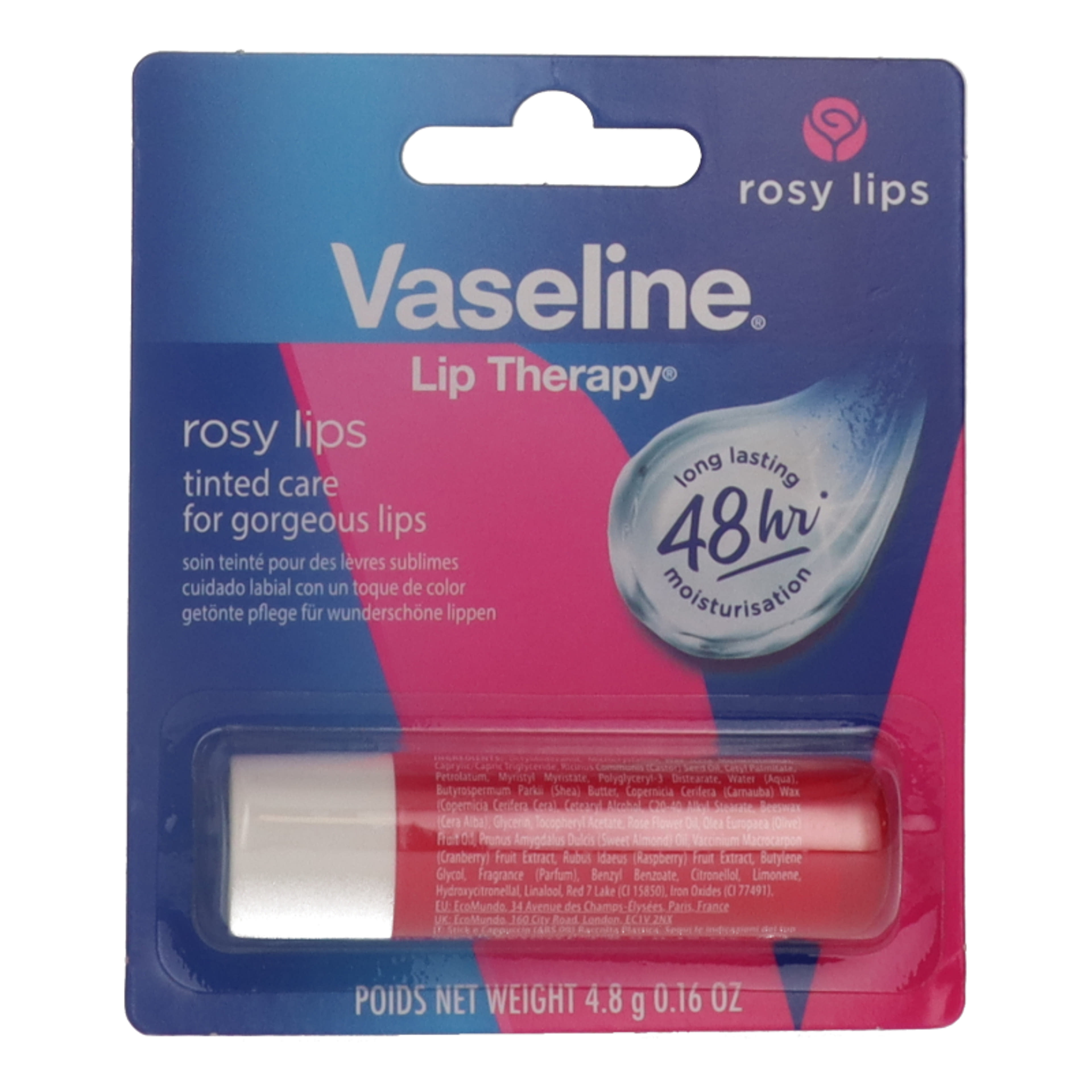 Vaseline Lip Therapy Rosy ajakbalzsam - 4,8