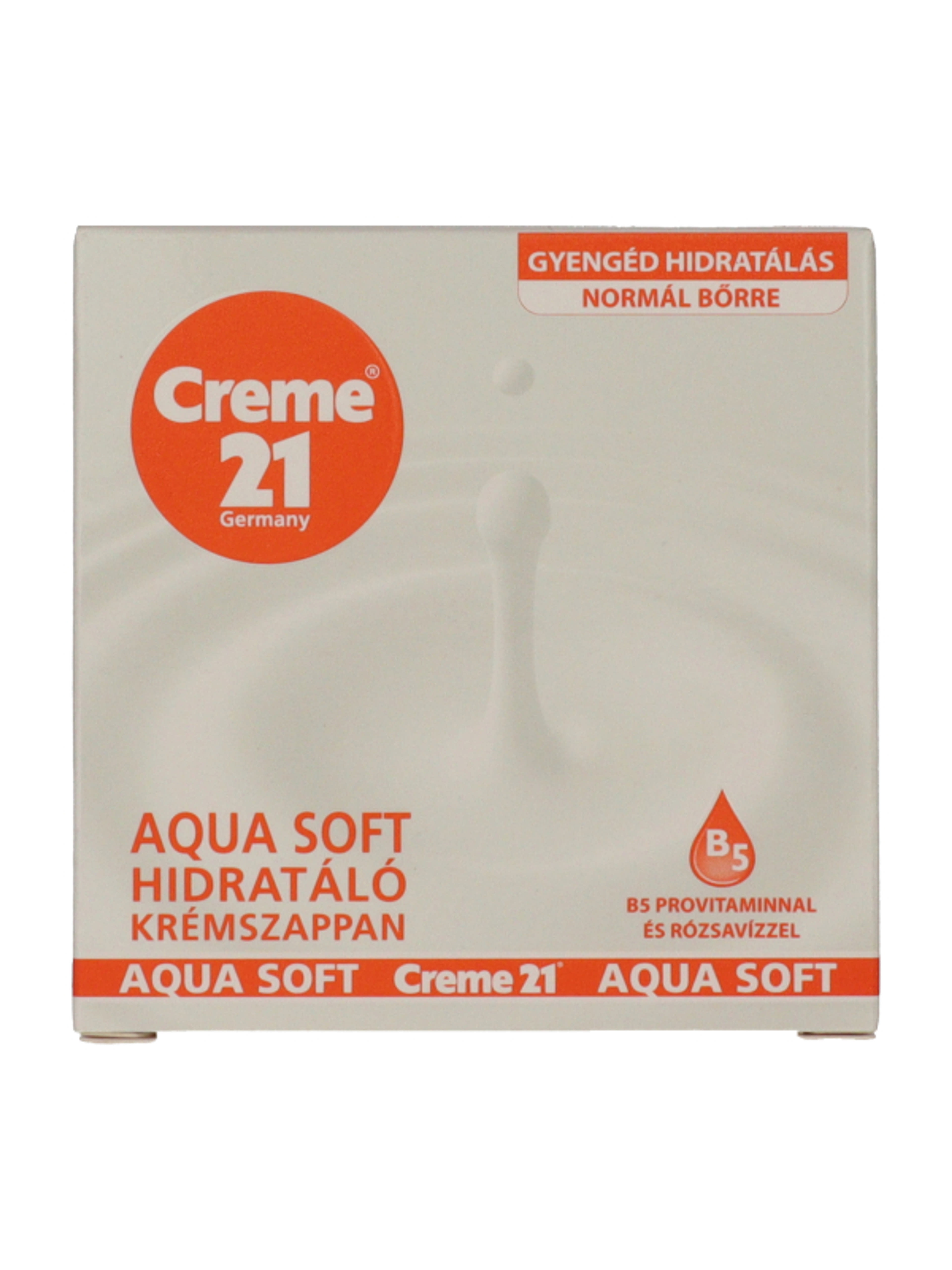 Creme 21 Aqua Soft krémszappan normál bőrre - 125 g-3