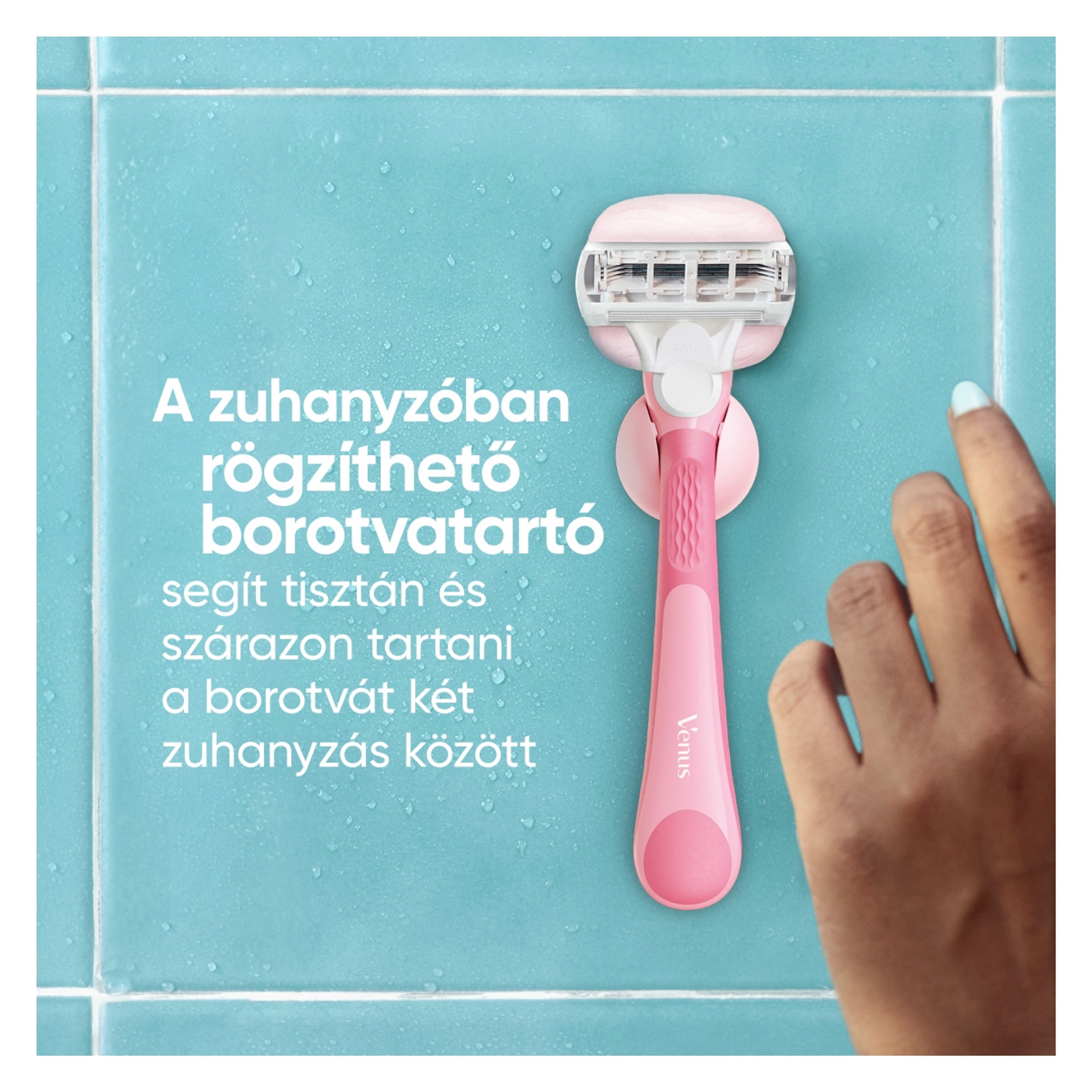 Gillette Venus ComfortGlide Miami női borotva Sugarberry illattal - 1 db-7