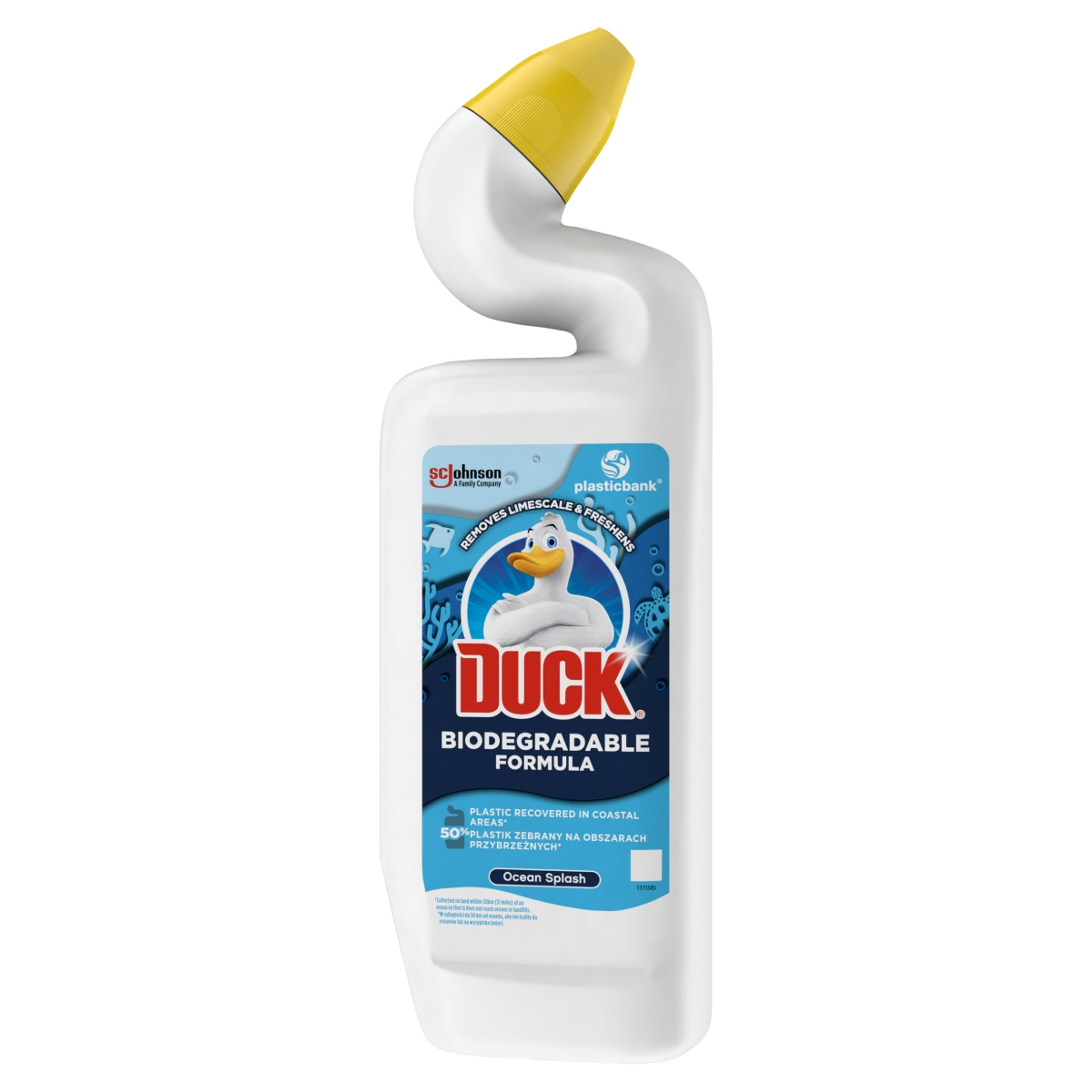 Duck Biodegradable Formula Ocean Splash wc-tisztító folyadék - 750 ml