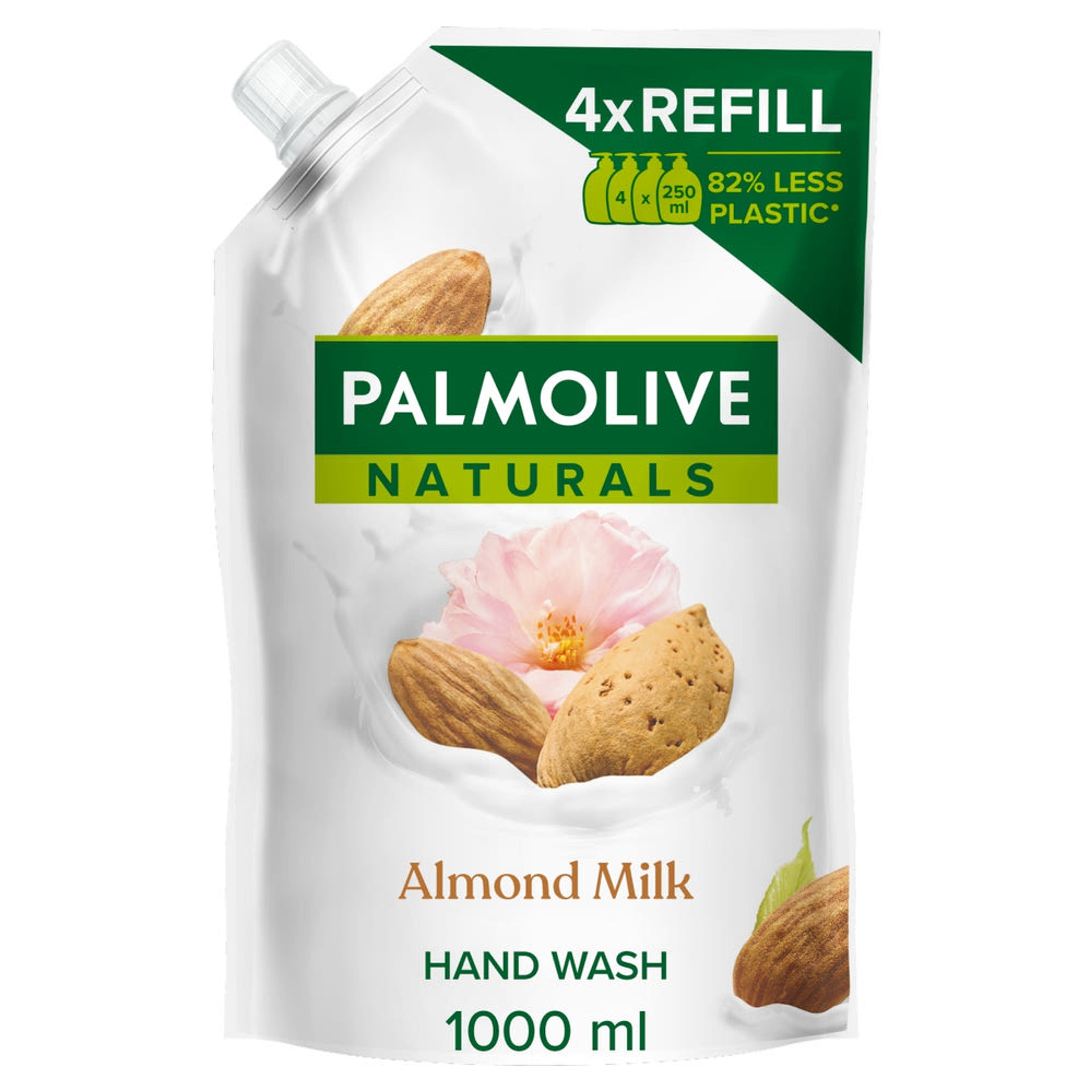 Palmolive Naturals Milk & Almond folyékony szappan utántöltő - 1000 ml