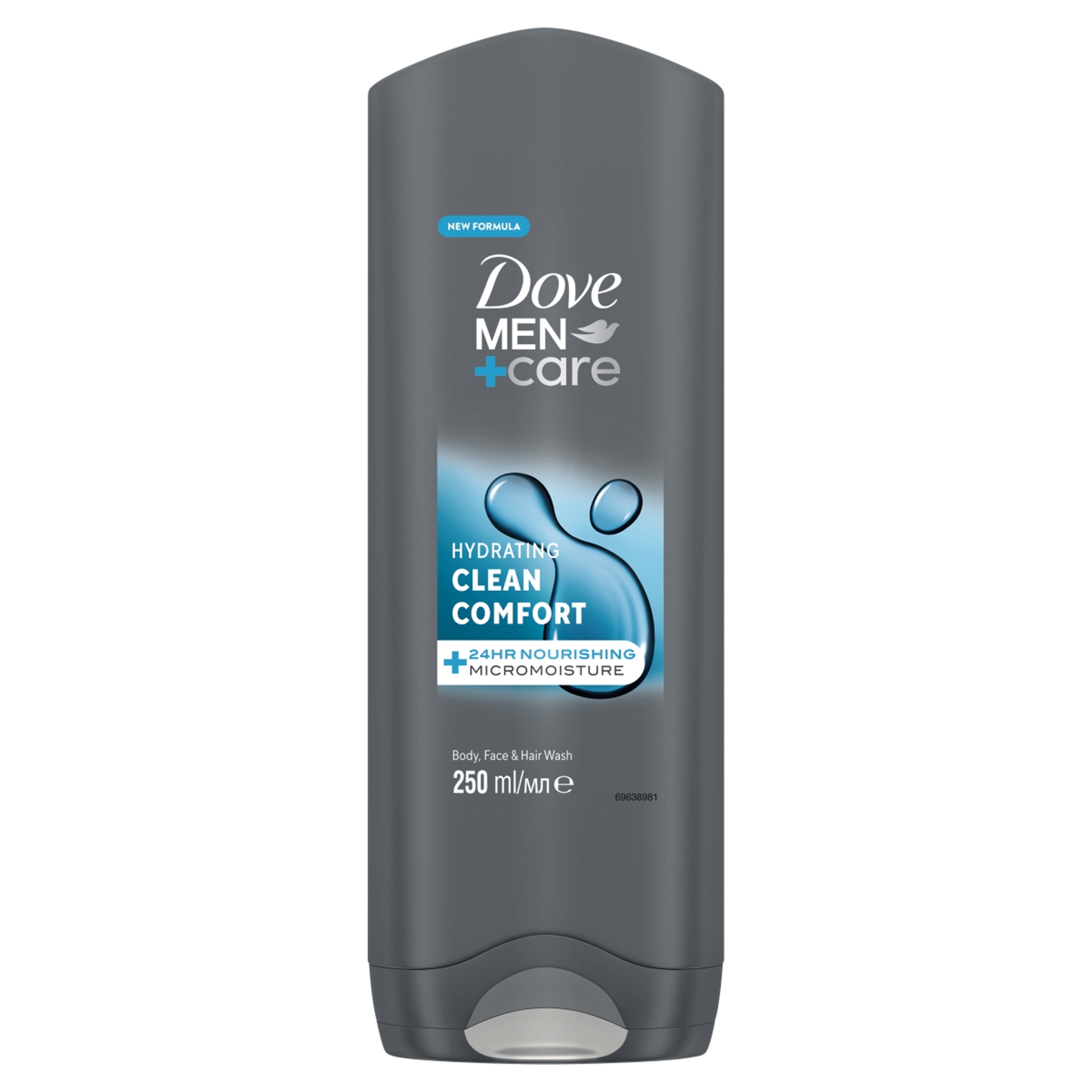 Dove Men+Care Clean Comfort tusfürdő - 250 ml-1
