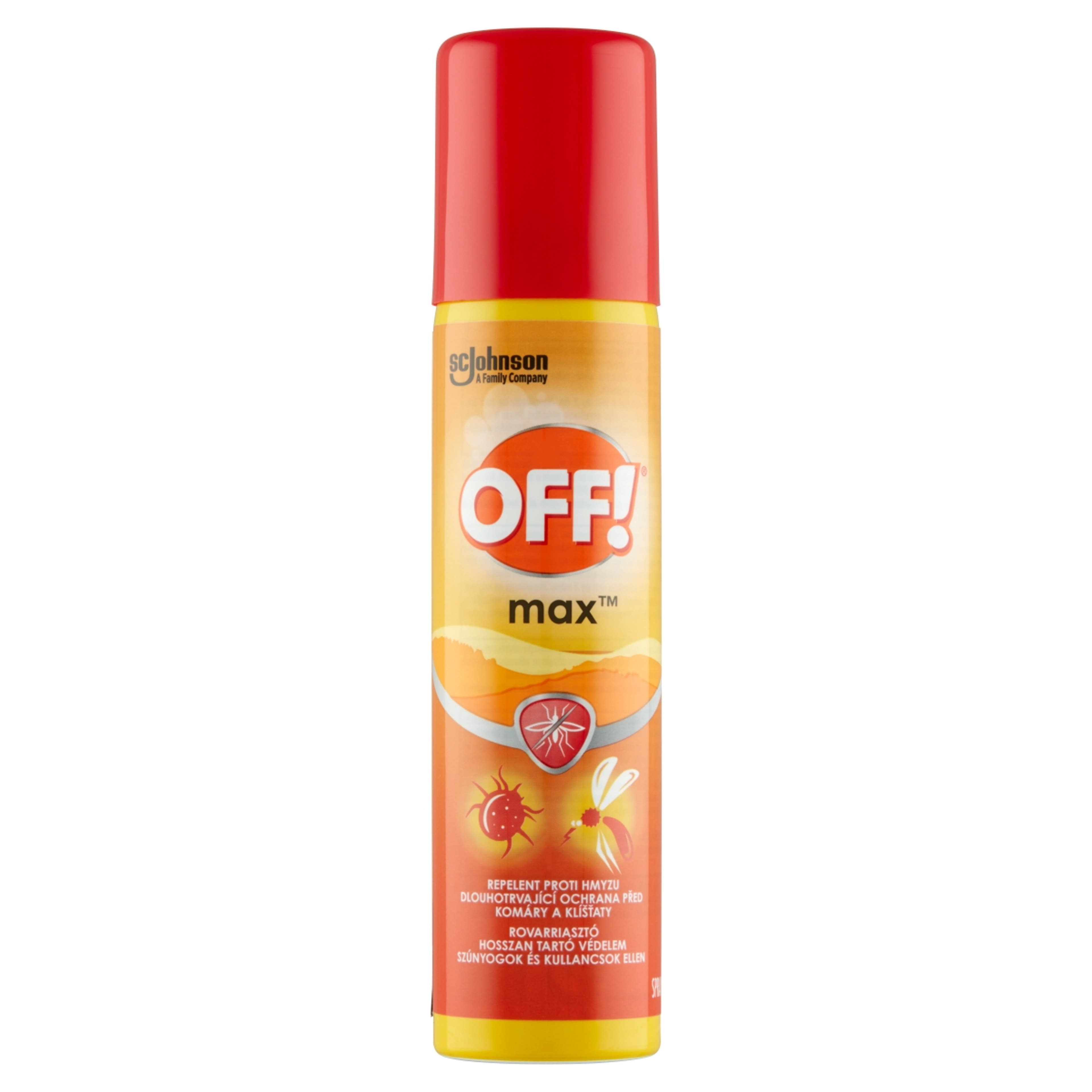 Off! Max rovarriasztó aerosol - 100 ml