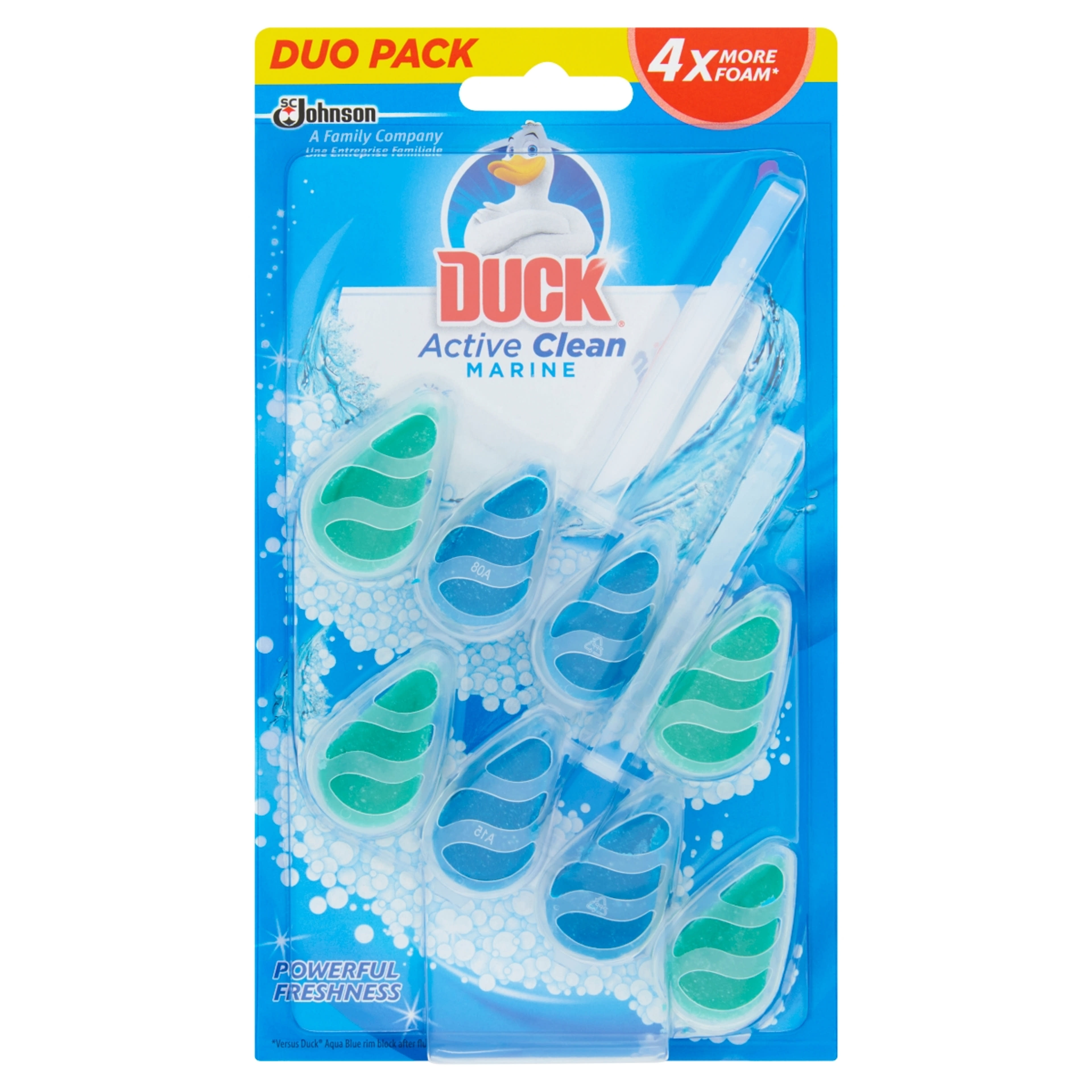 Duck Active Clean Duo Marine WC-Öblítő Rúd 77,2 g - 1 db