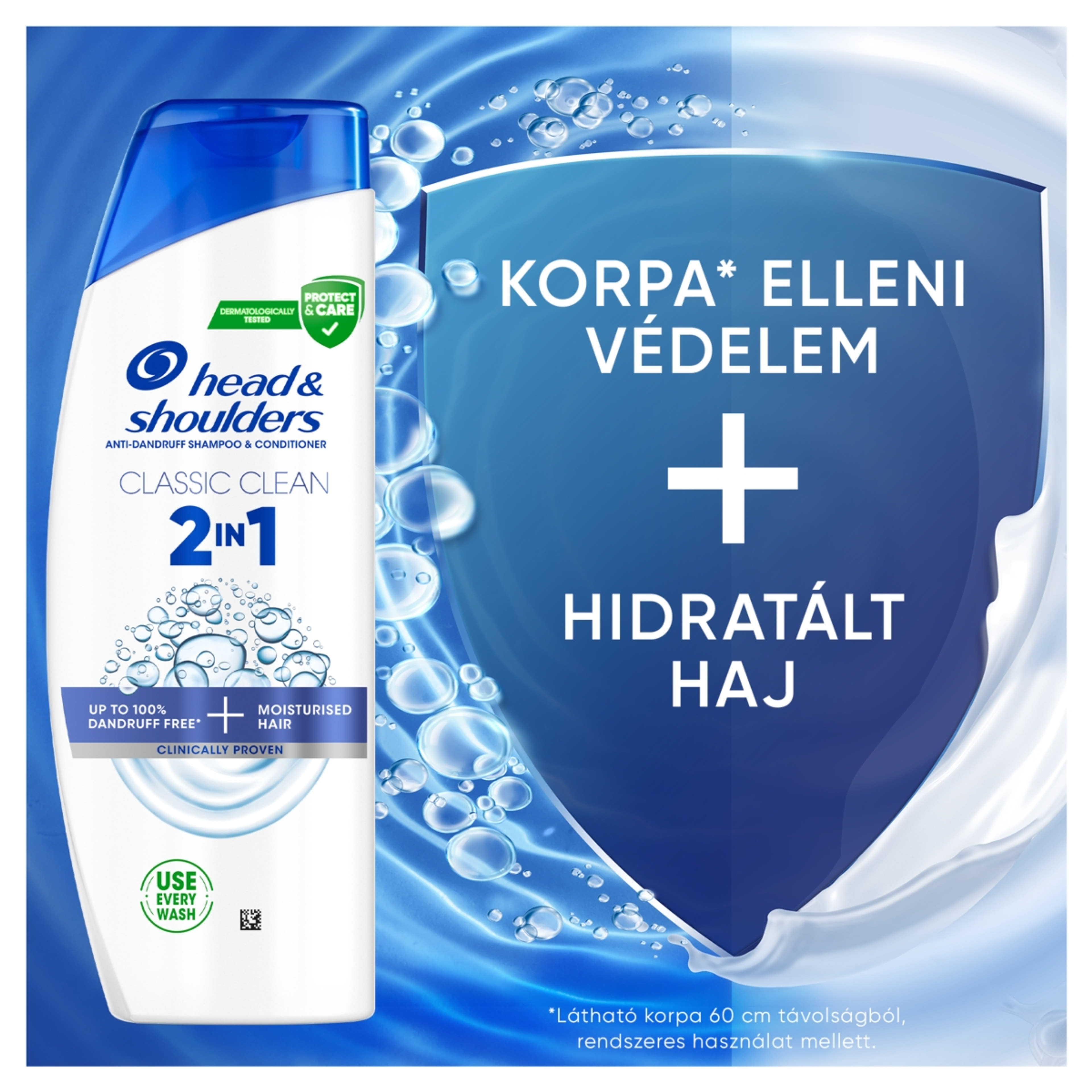 Head & Shoulders Classic Clean 2 az 1-ben korpásodás elleni sampon - 330 ml-6
