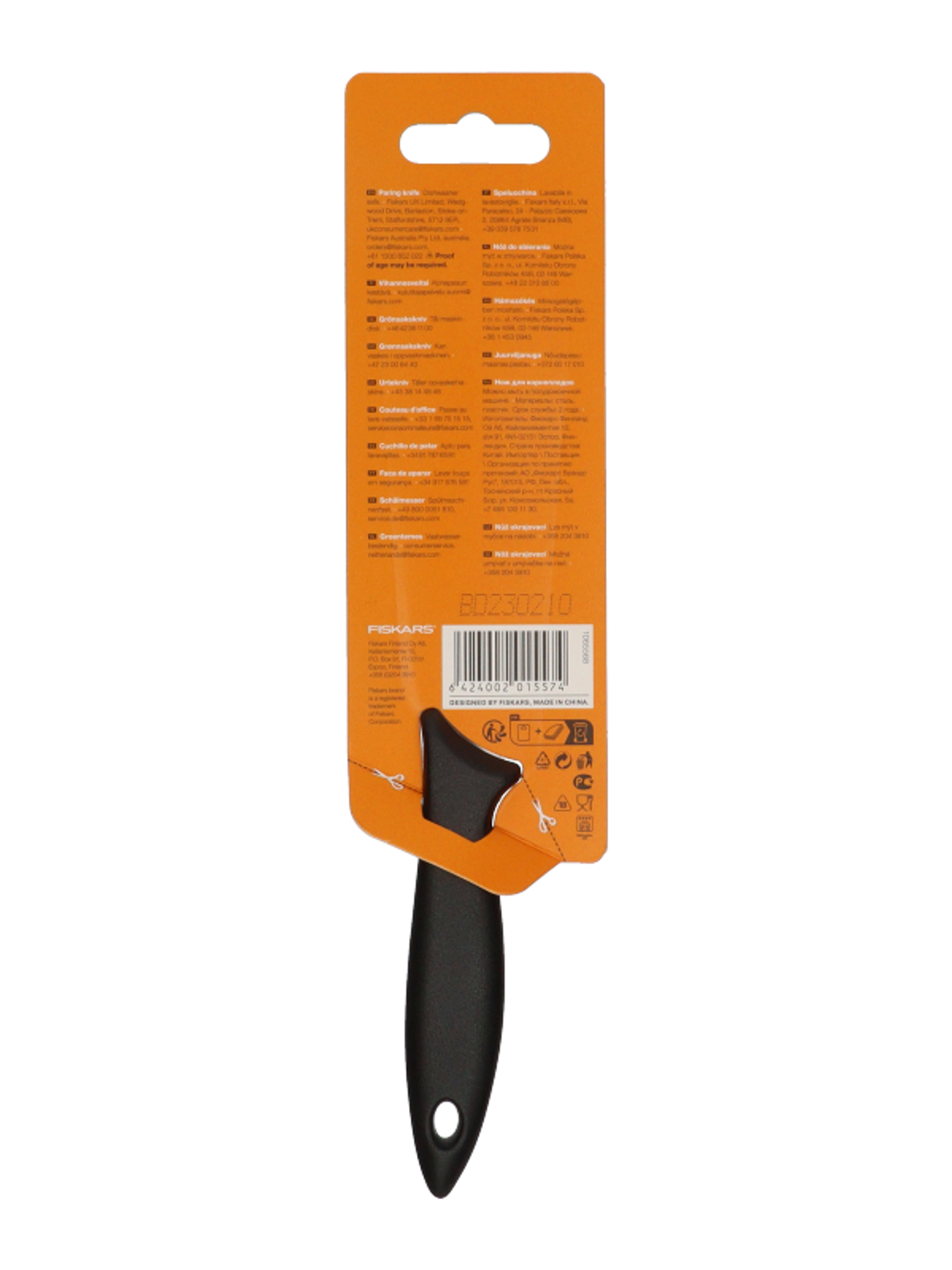 Fiskars Essential hámozókés 11 cm - 1 db-2