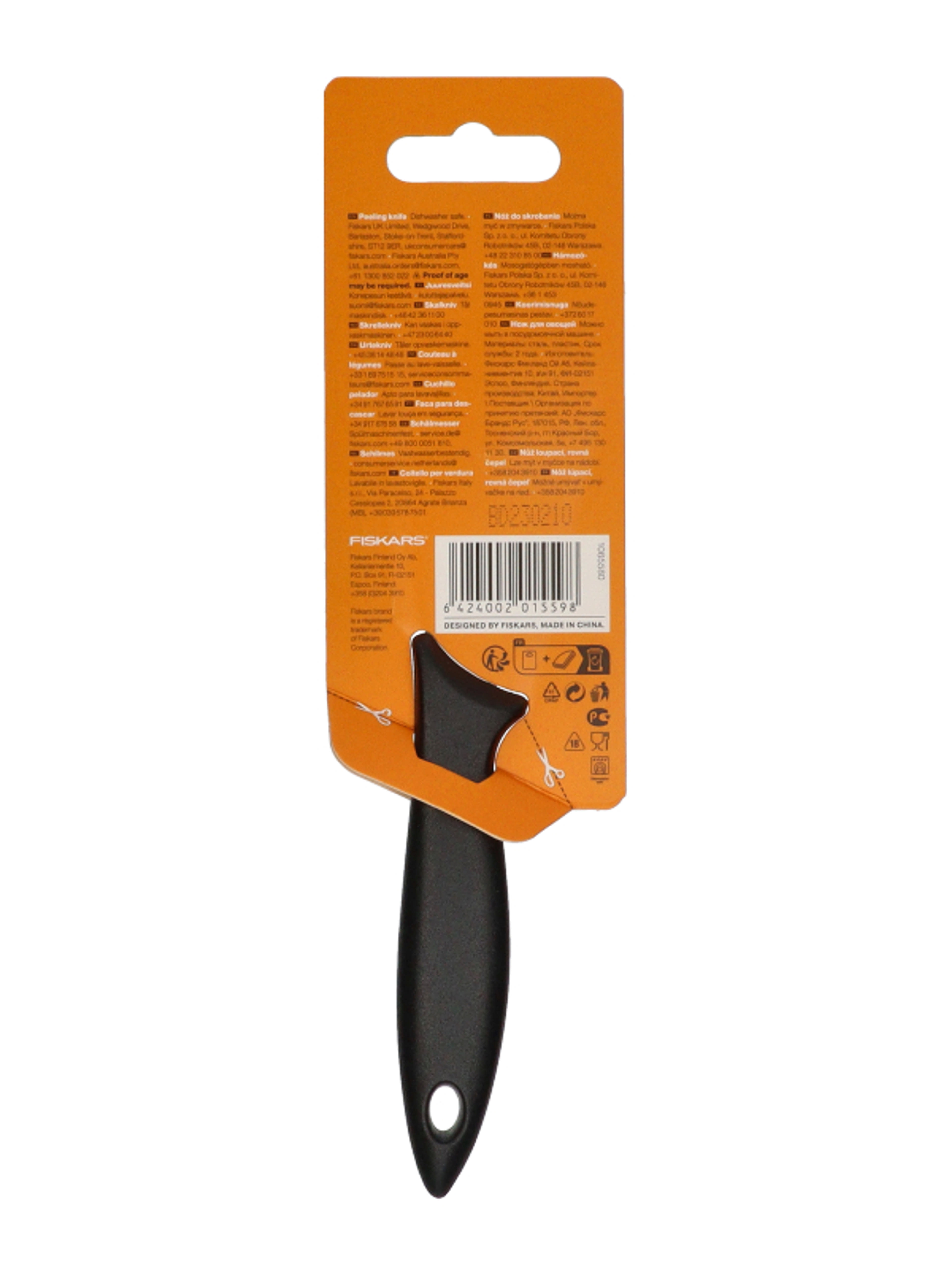Fiskars Essential hámozó kés 7 cm - 1 db-2