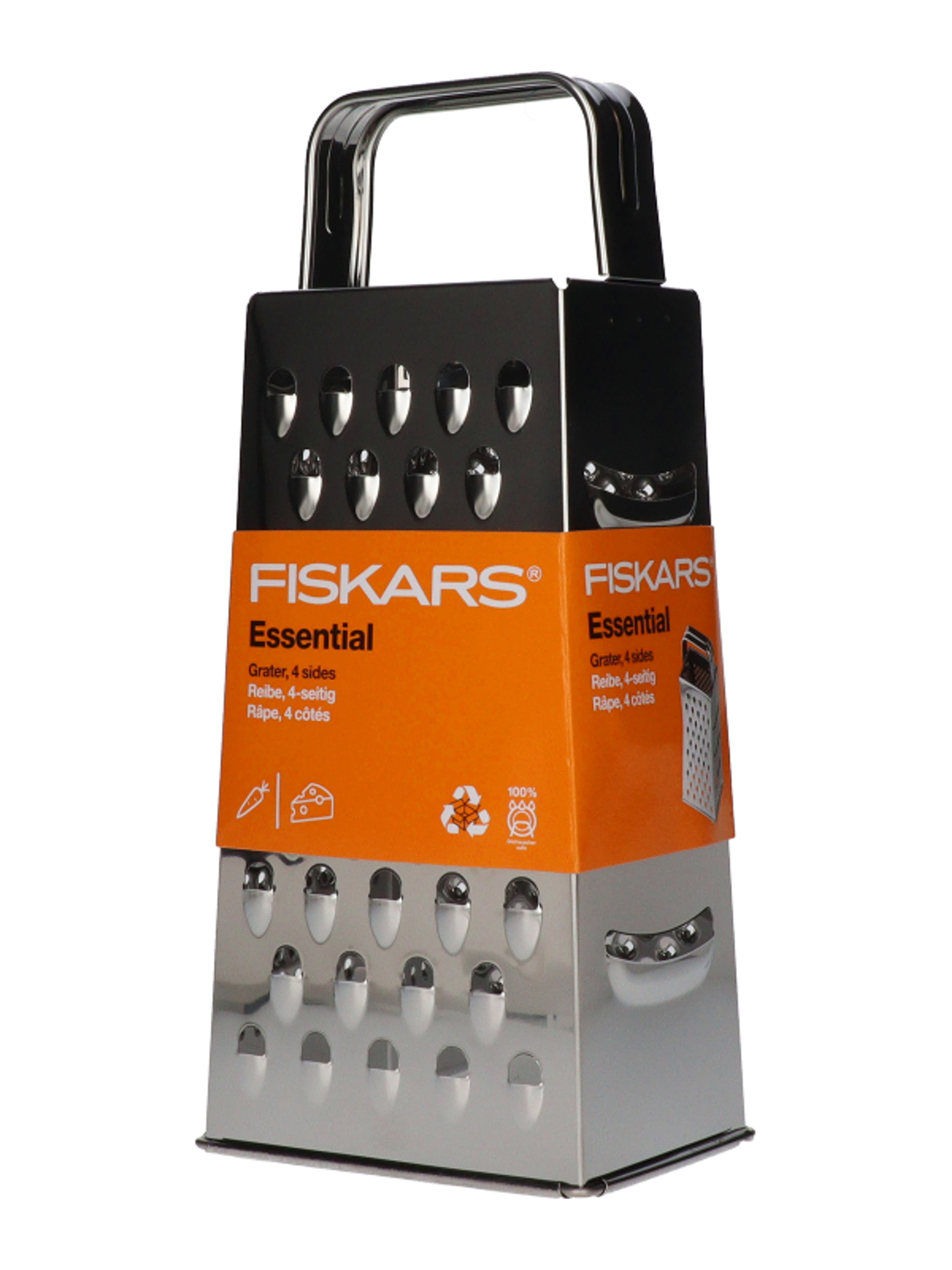 Fiskars Essential 4 oldalú konyhai reszelő - 1 db-2