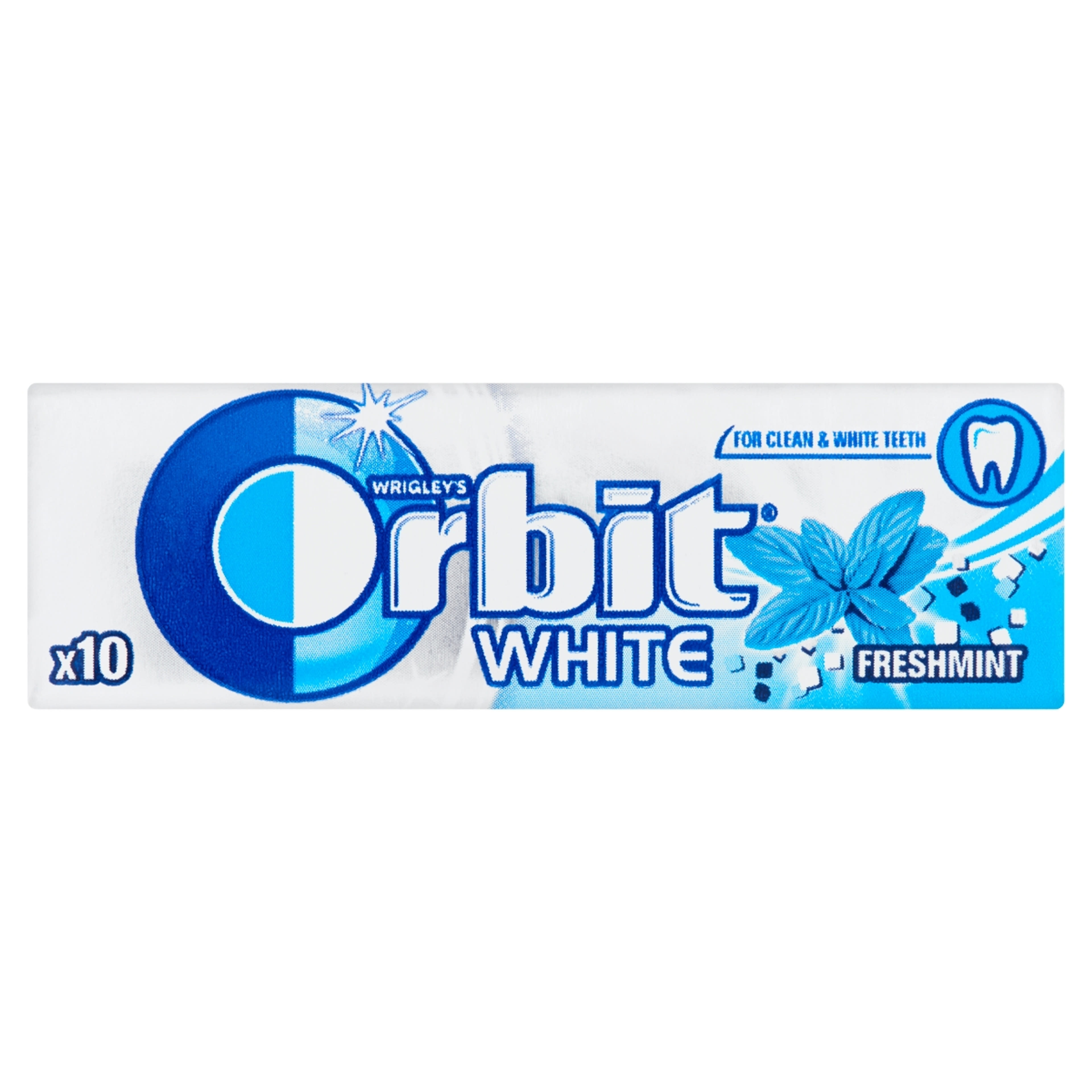 Orbit drazsé white freshmint - 14 g