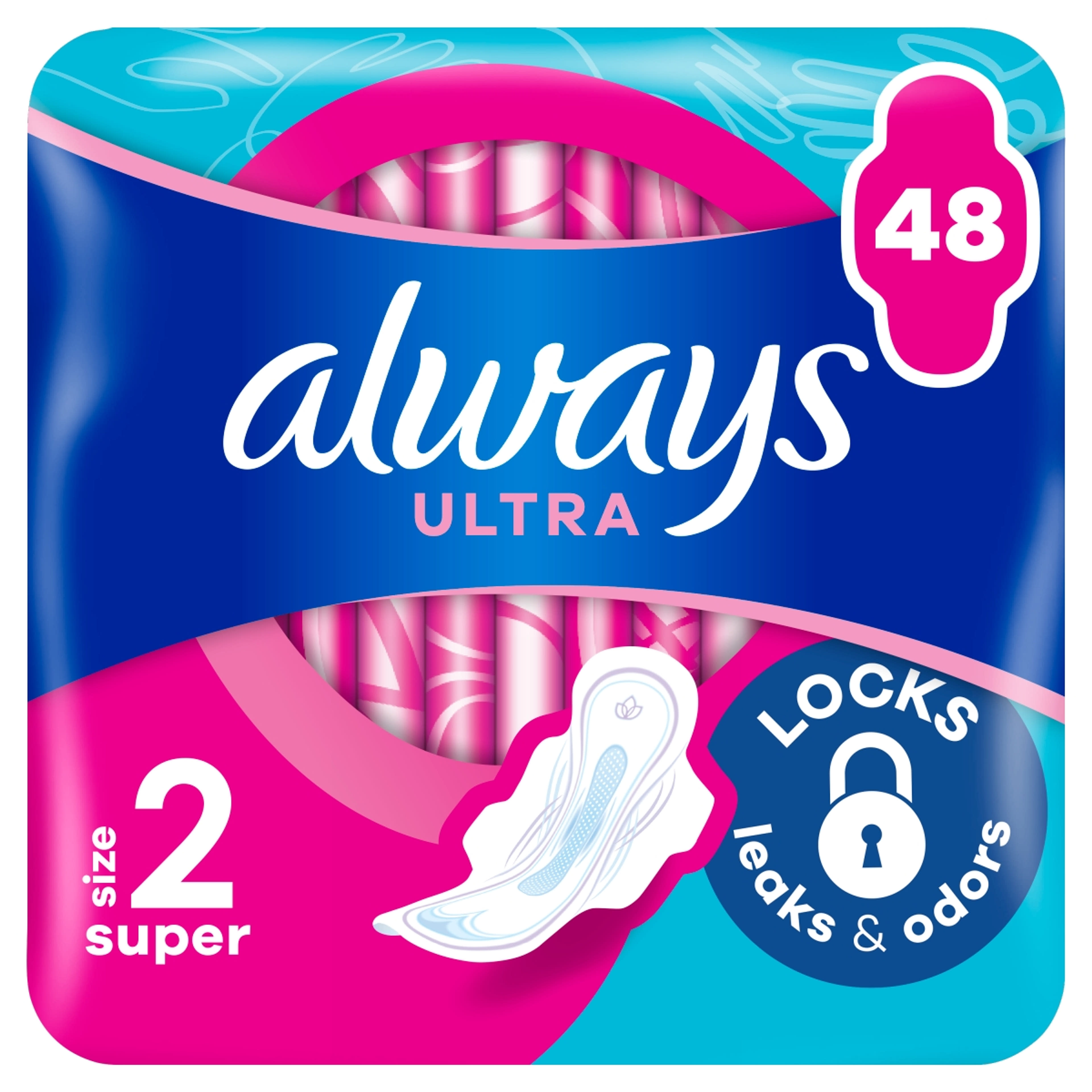Always Ultra Long egészségügyi betét -  48 db-9