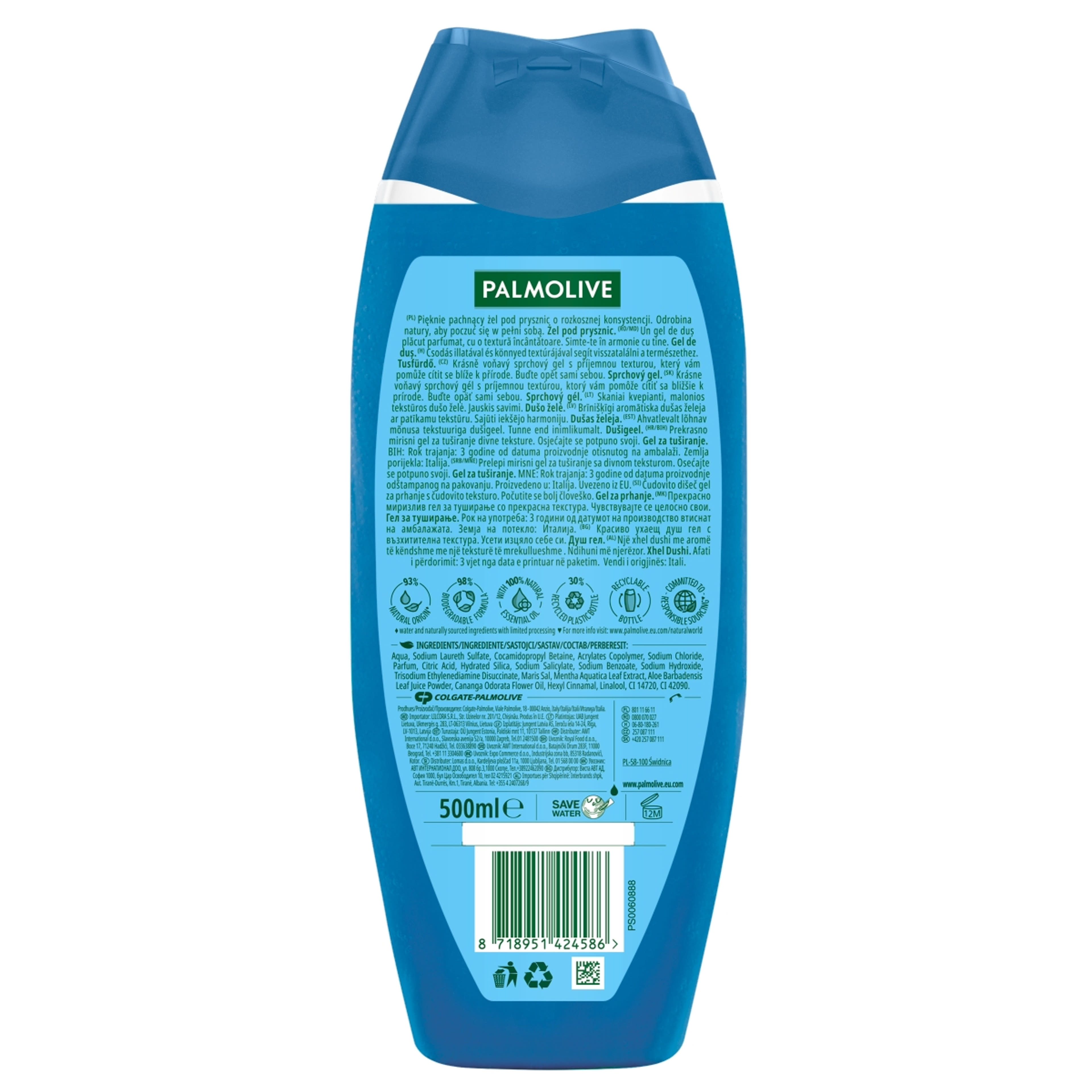 Palmolive Thermal Spa Mineral Massage tusfürdő - 500 ml-2