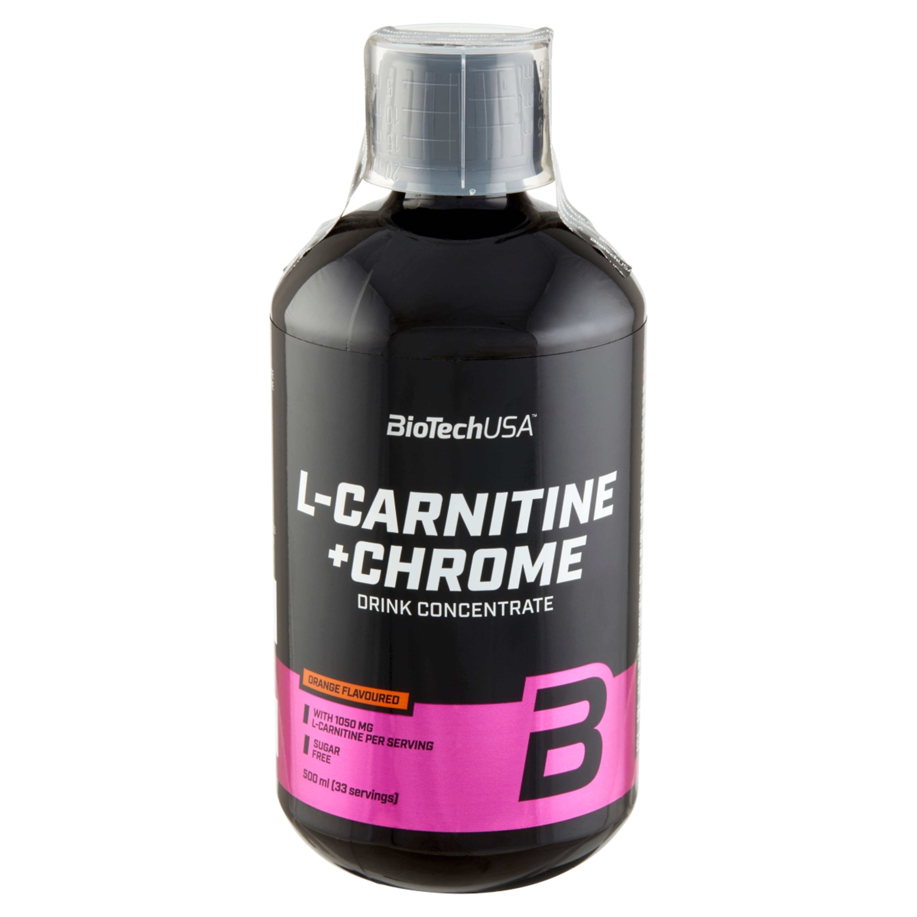 BioTechUSA L-carnitine+chrome narancs ízű - 500 ml-2