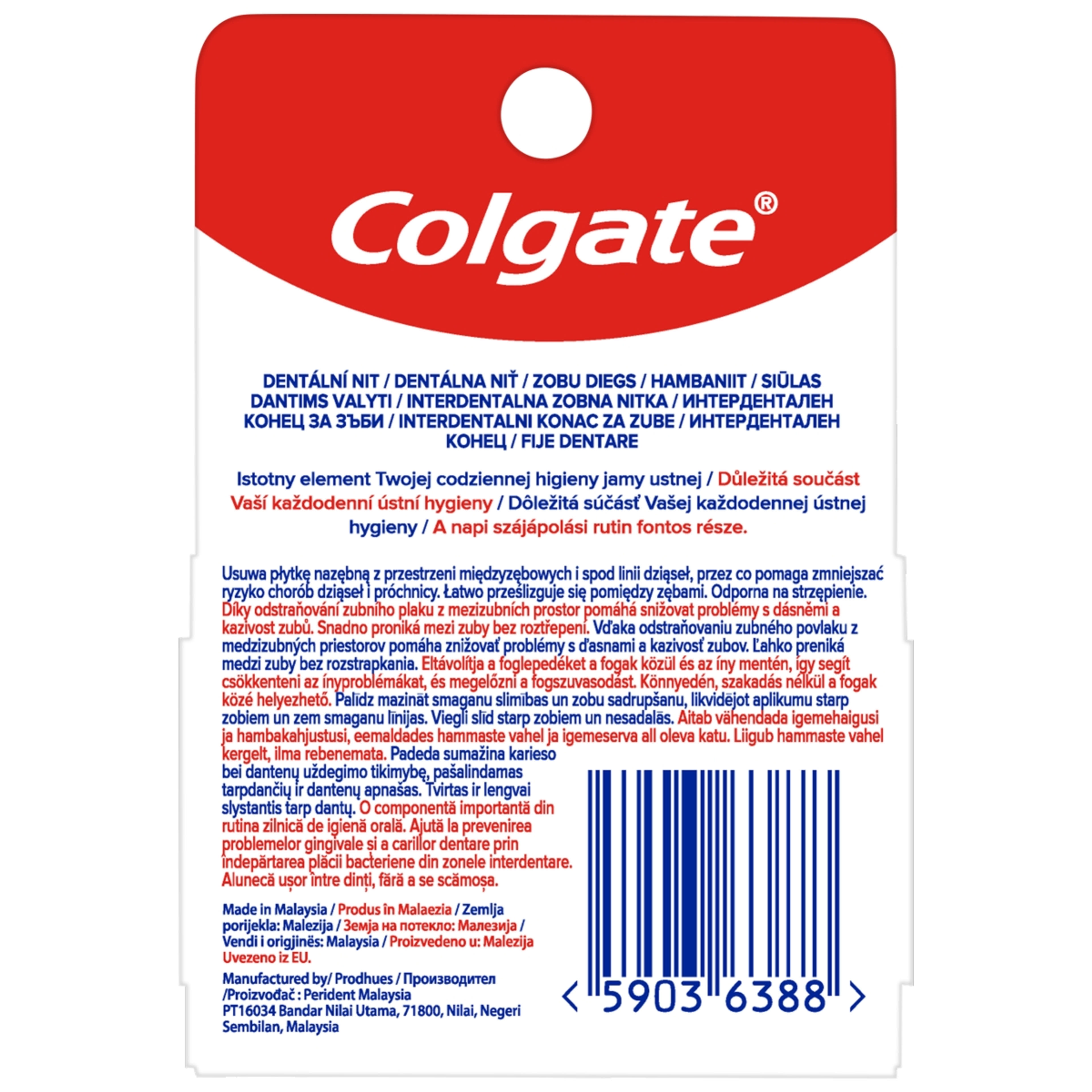 Colgate Total Floss viaszolt fogselyem - 50 m-2