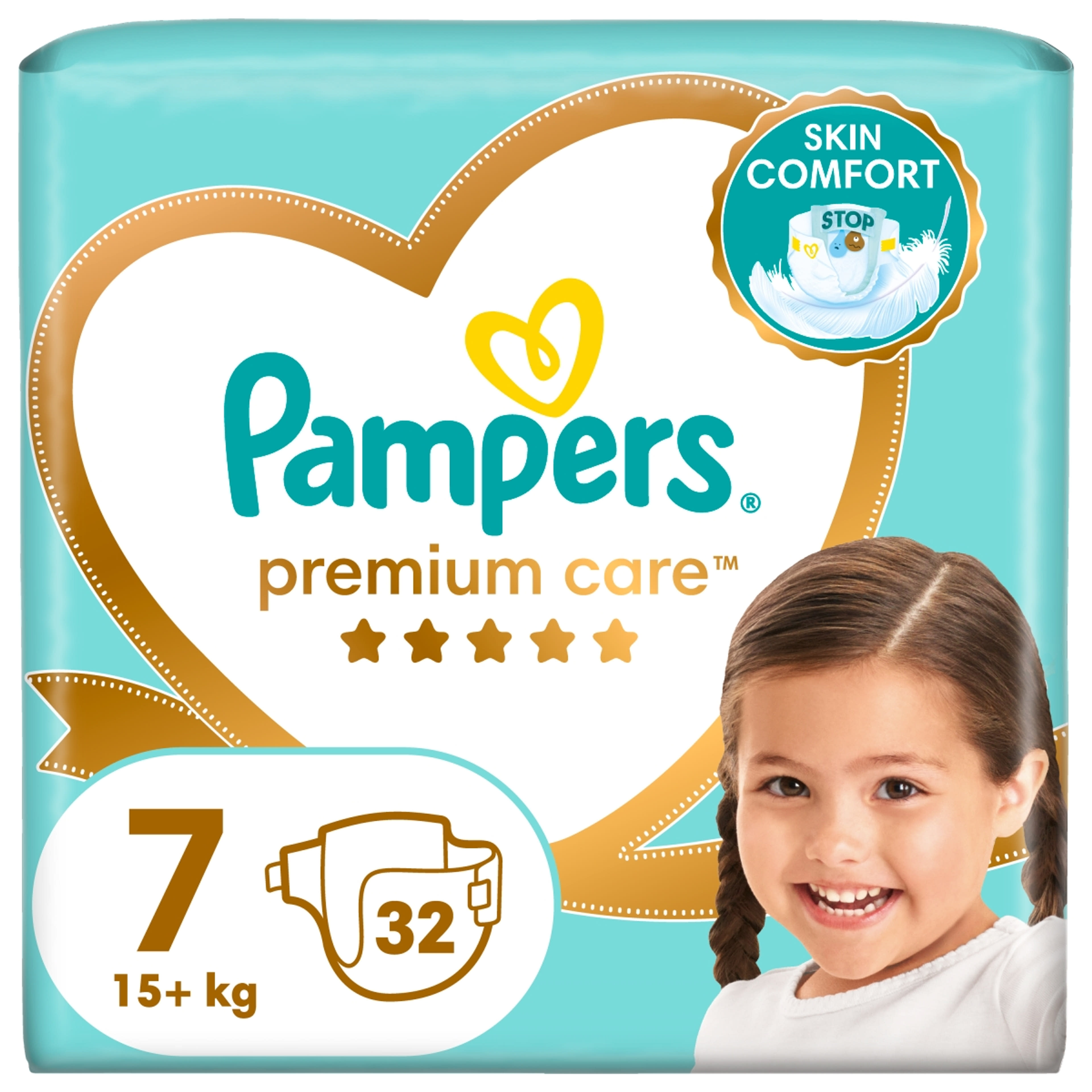 Pampers Premium Care pelenka 7-es méret 15kg+ - 32 db-8