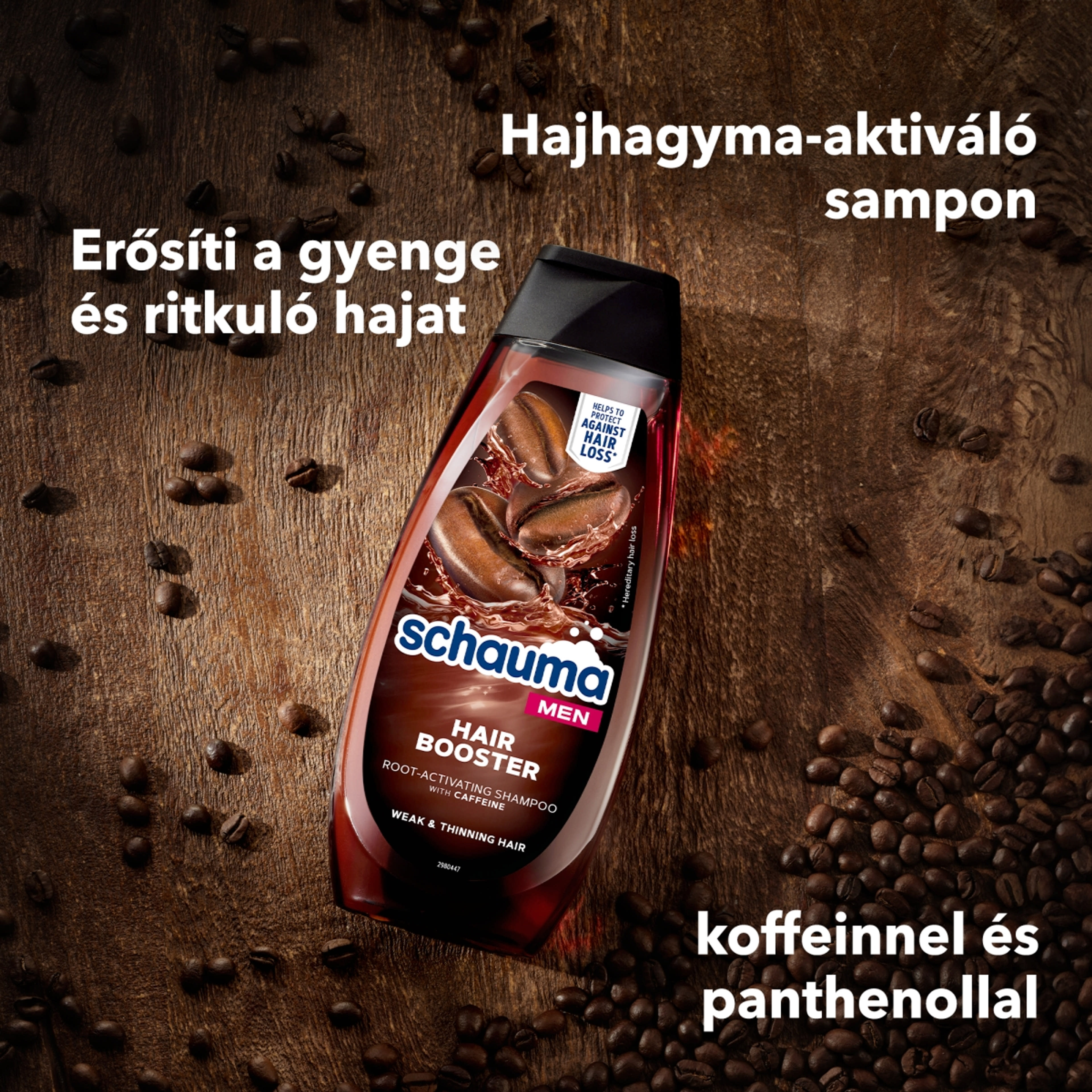 Schauma Men Hair Booster hajhagyma-aktiváló sampon - 400 ml-5