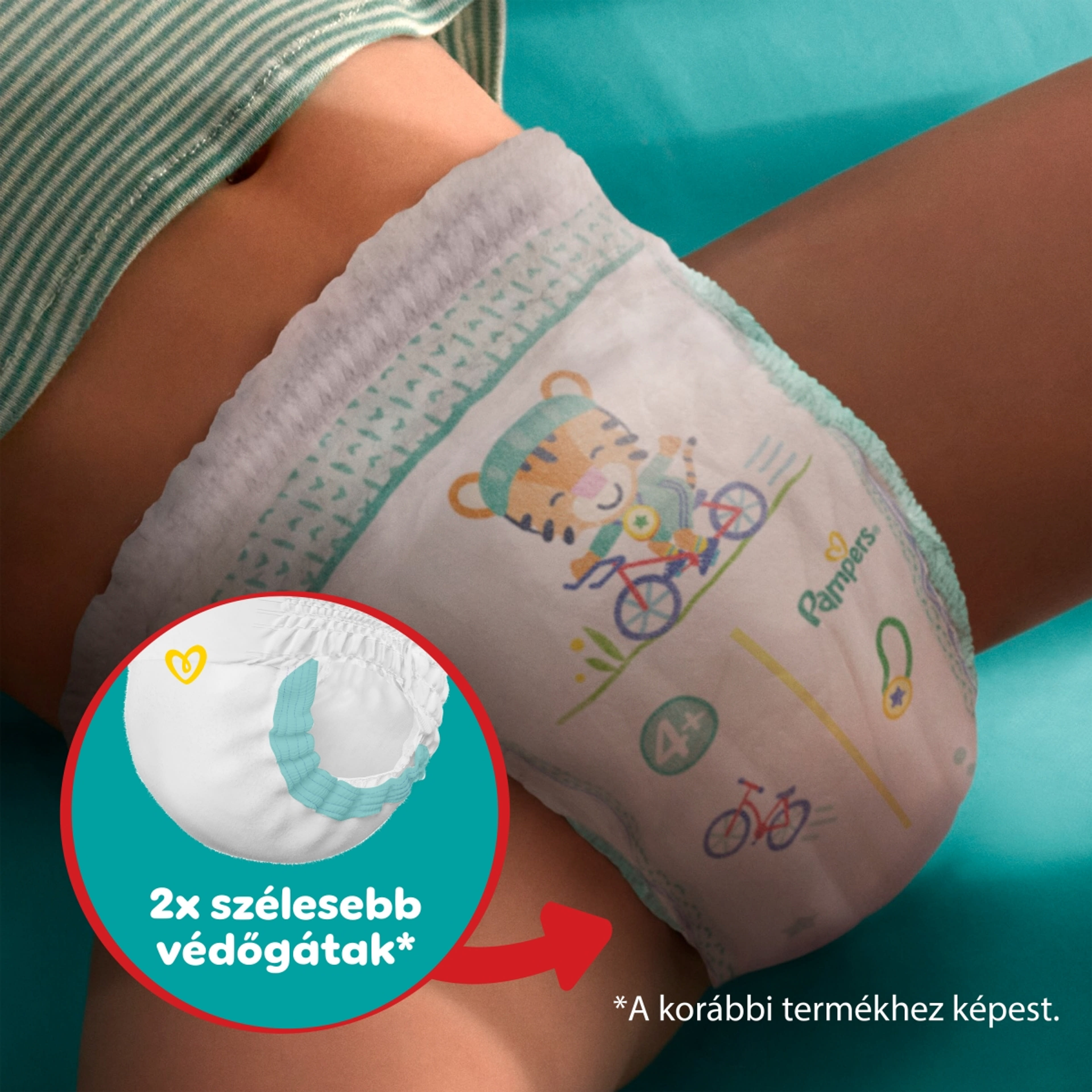 Pampers Pants mega pack+ 7-es 17+ kg - 74 db-8
