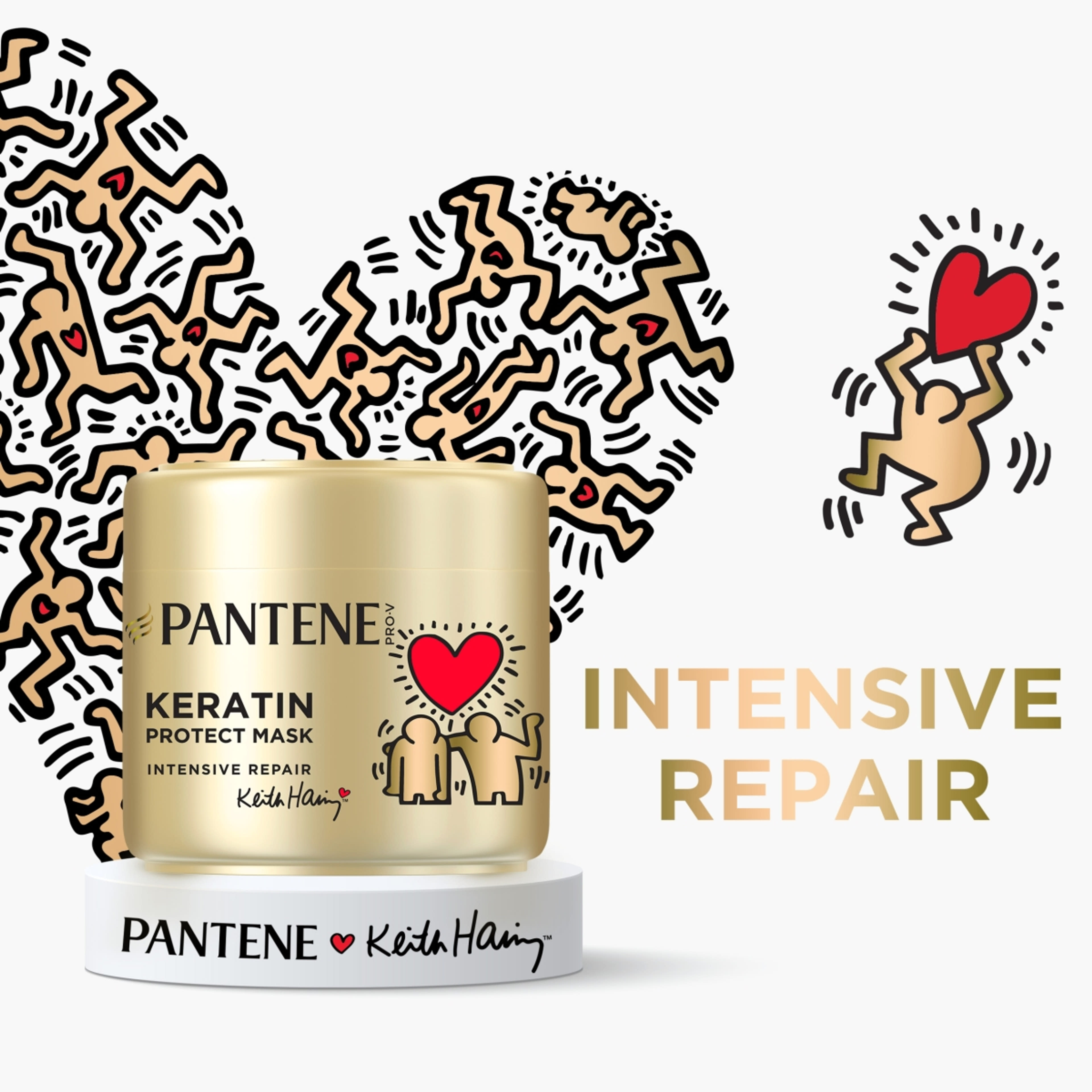 Pantene ProV x Keith Haring Artist Intensive Repair hajpakolás - 300 ml-3