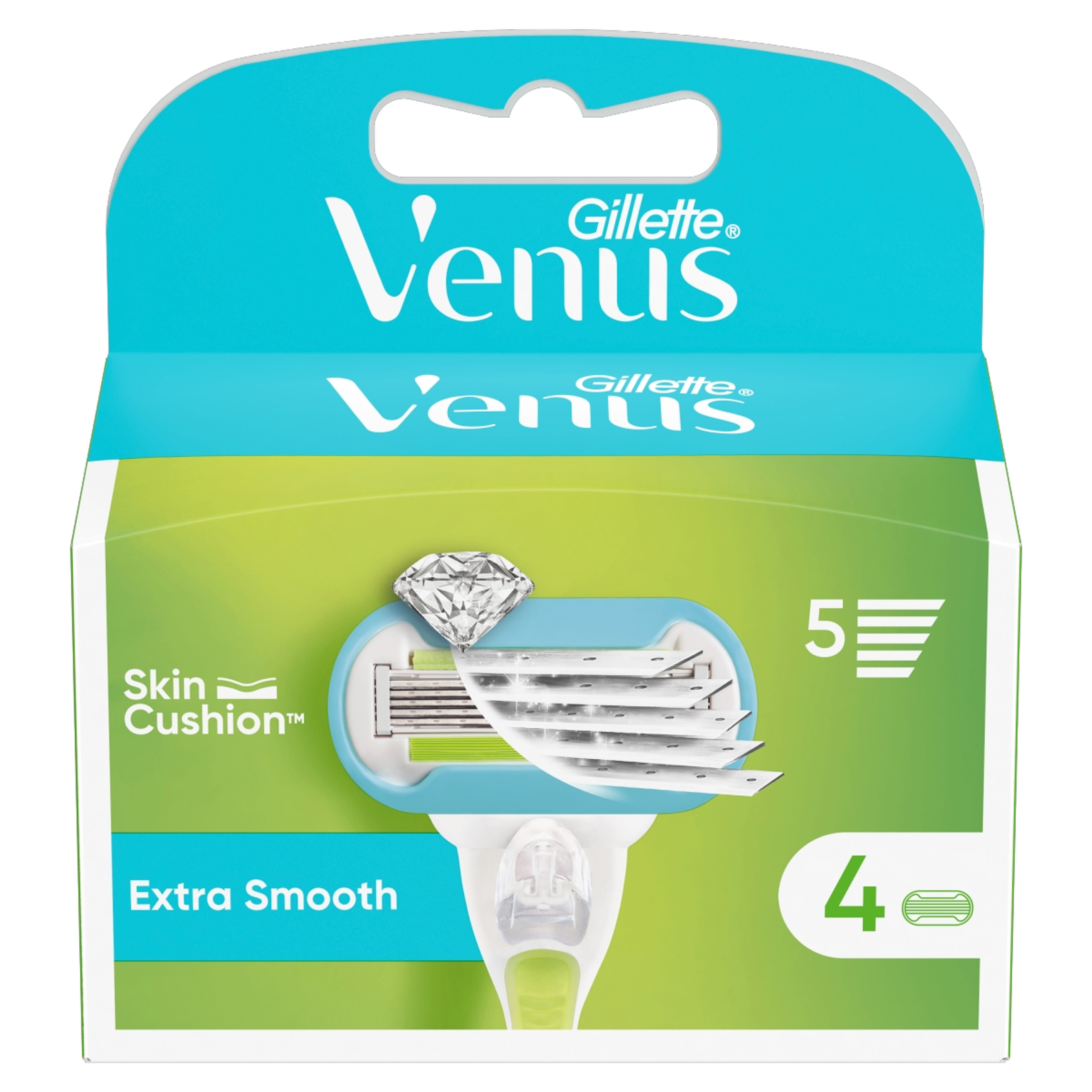 Gillette Venus Embrace borotvabetét női borotvához - 4 db-2