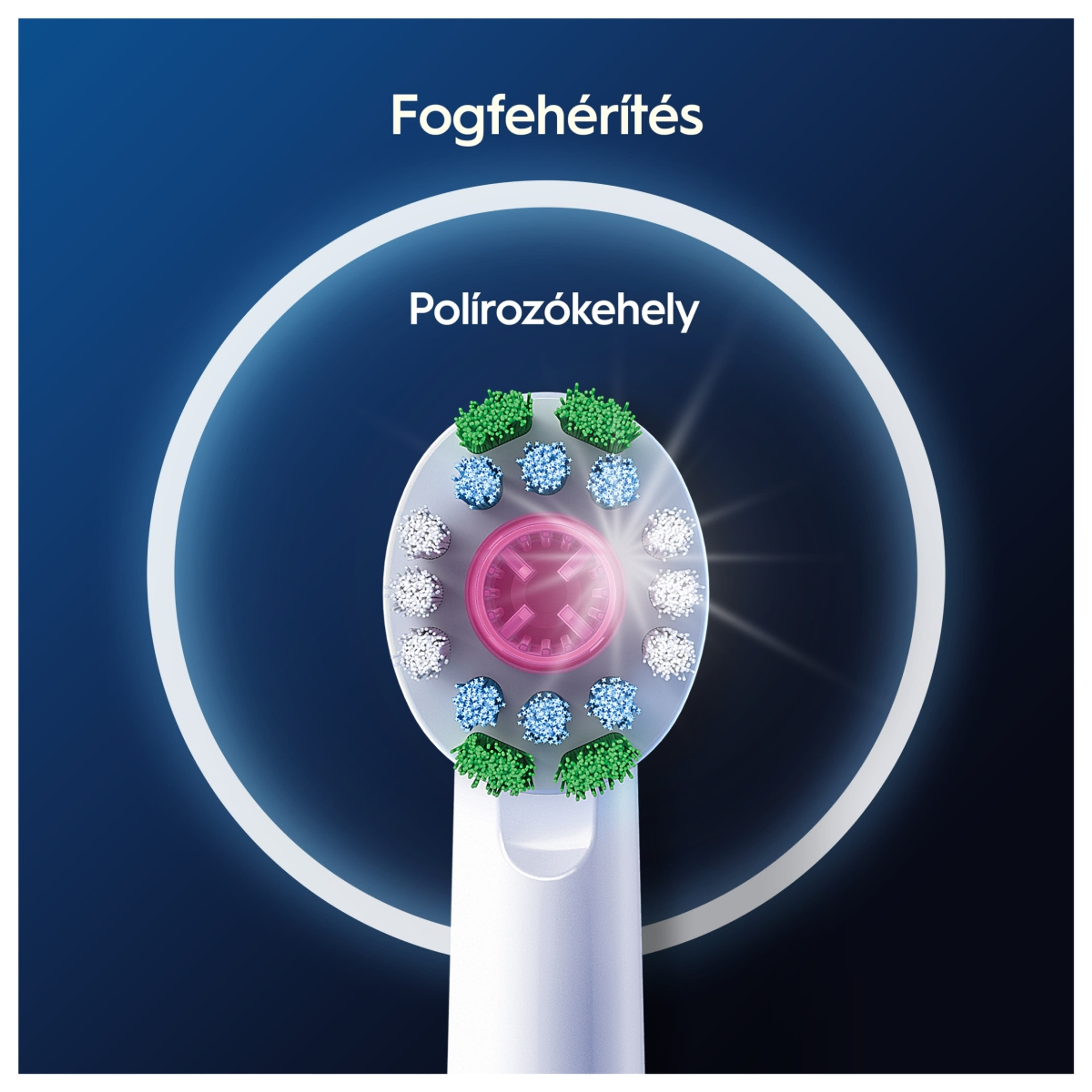 Oral-B Pro 3D White fogkefefej - 2 db-6