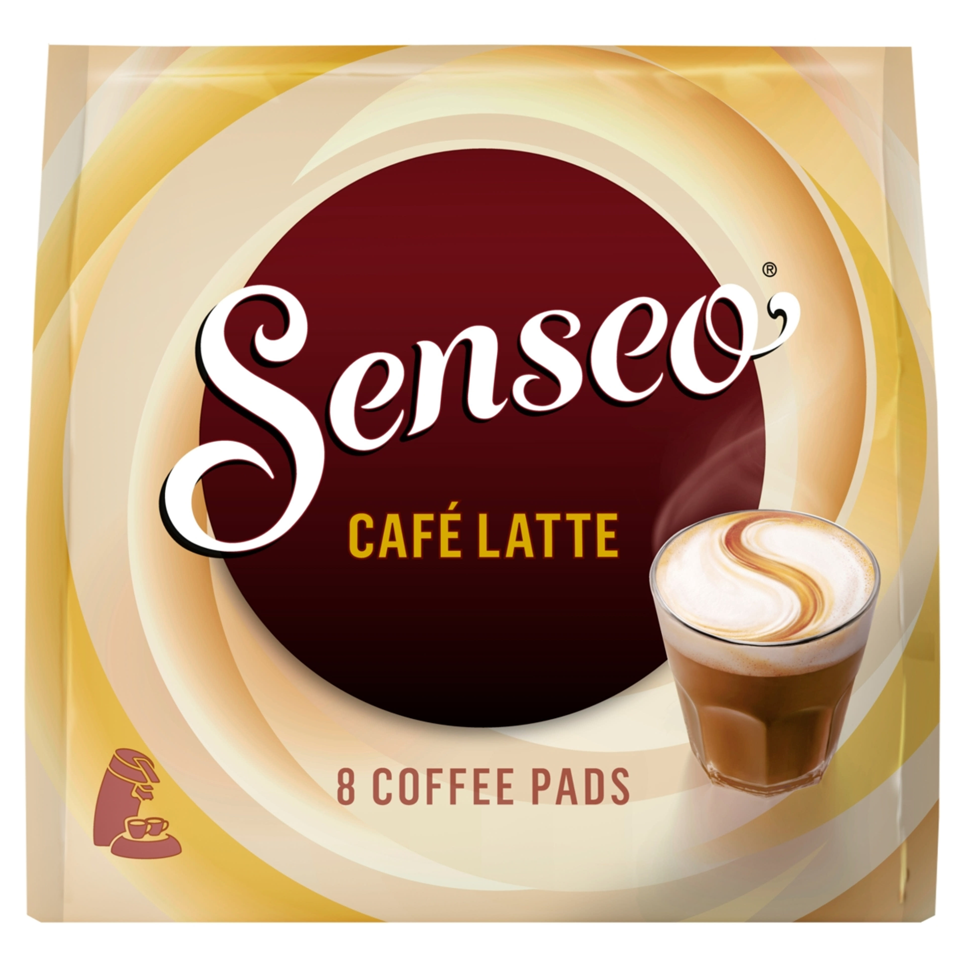 Senso Cafe Latte kávépárna 8 db - 92 g