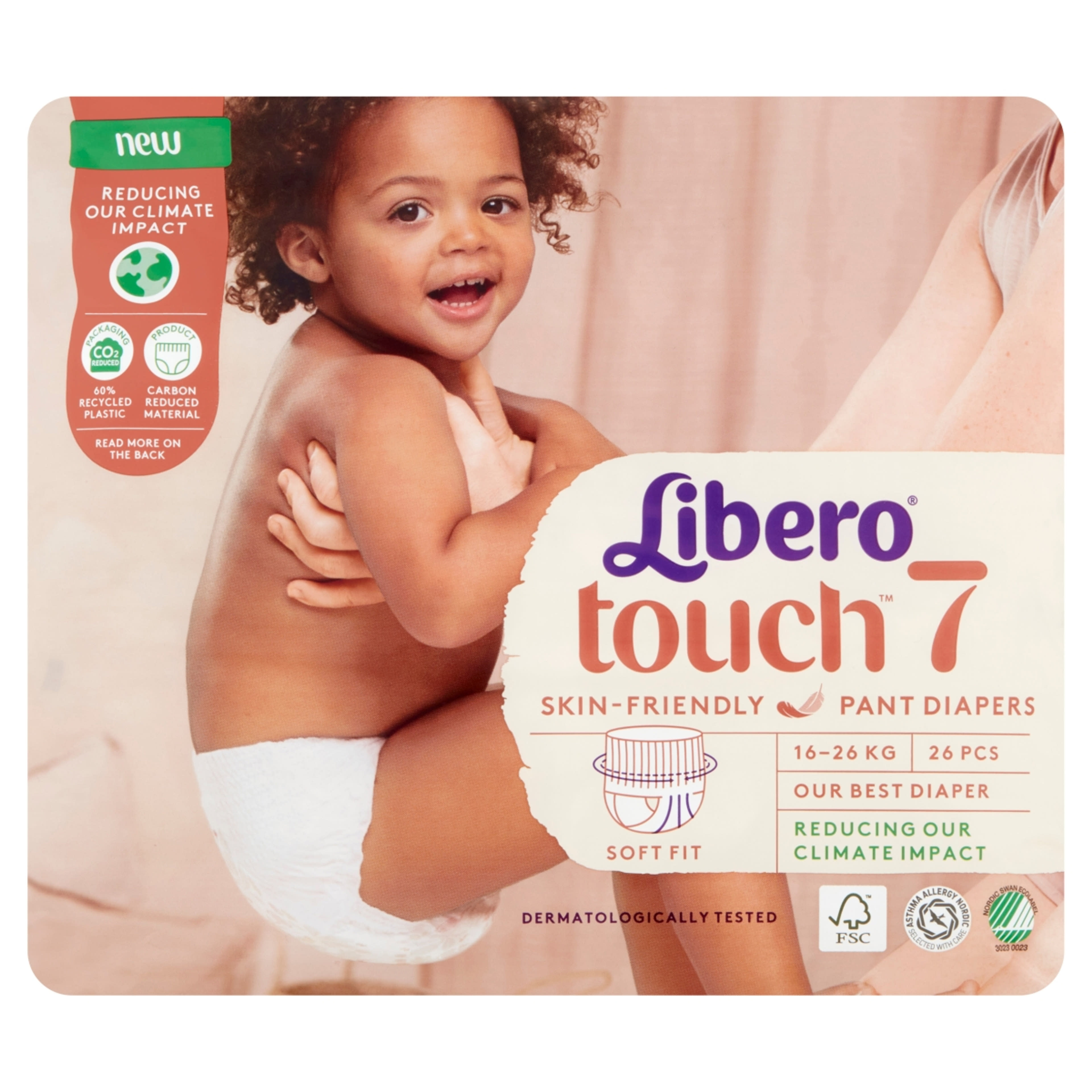 Libero Touch bugyipelenka 7-es 16-26 kg - 26 db