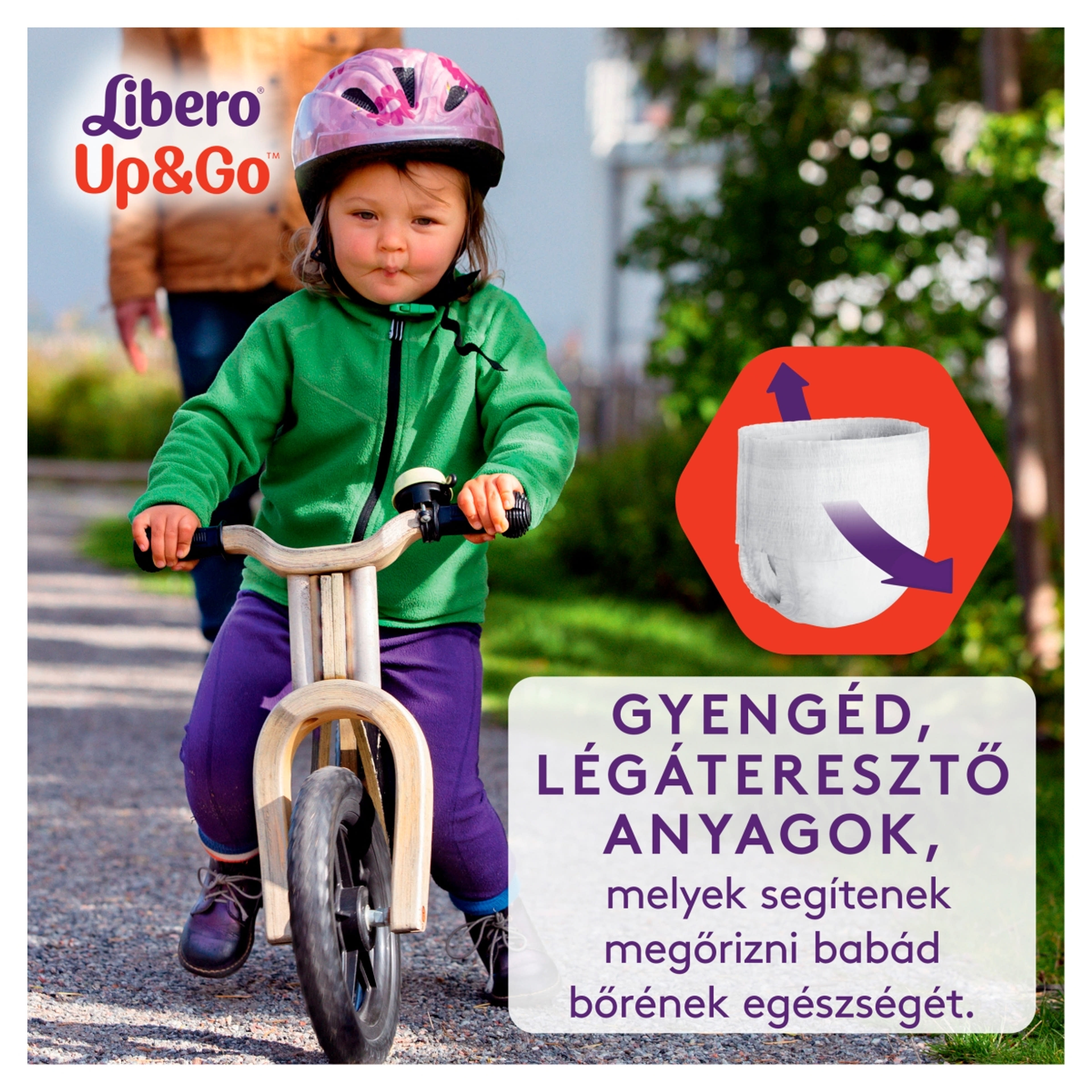 Libero Up&Go bugyipelenka 4-es 7-11 kg - 168 db-2