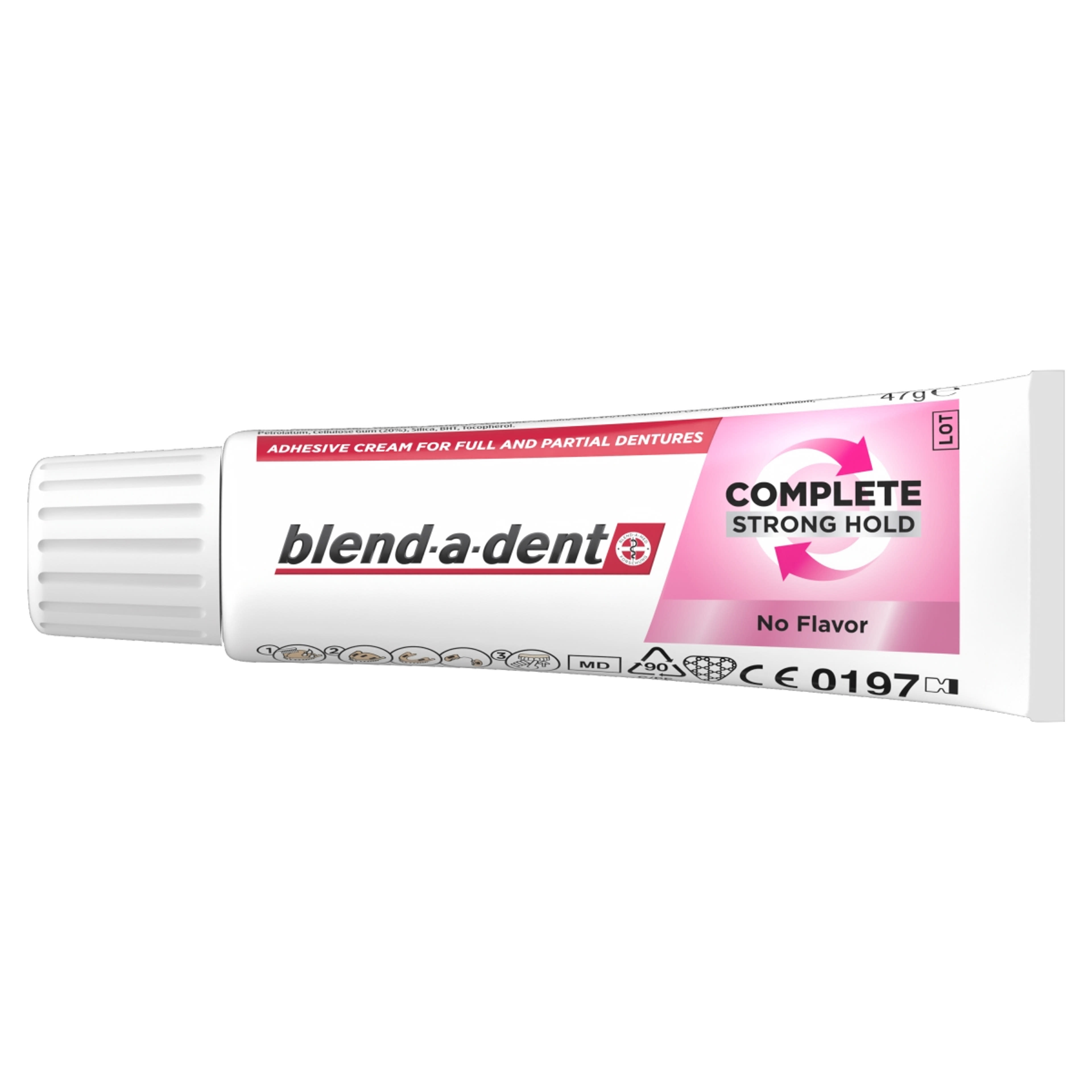Blend-a-Dent Complete Semleges ízű műfogsorragasztó - 47 g-12