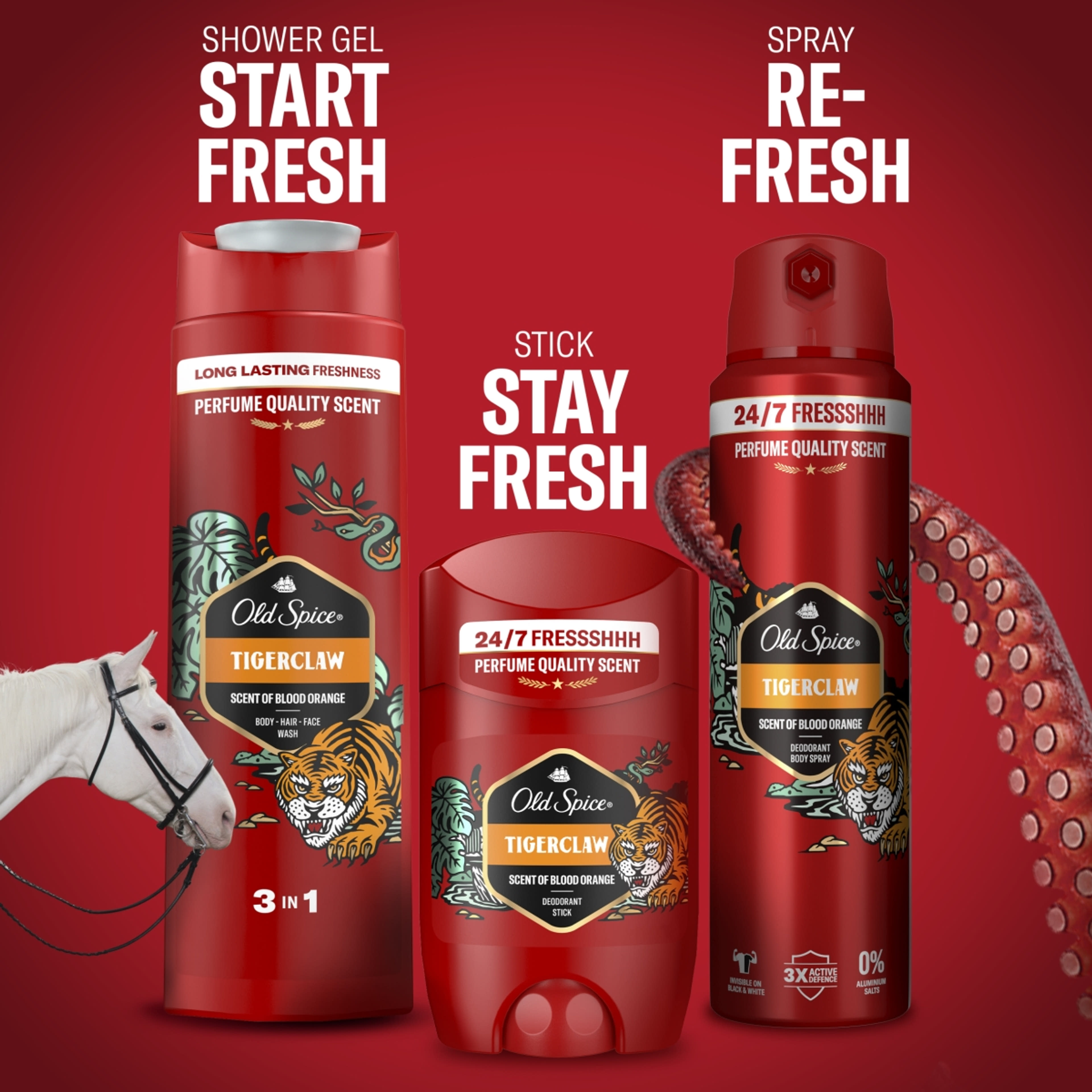 Old Spice Tiger Claw férfi stift dezodor - 65 ml-10