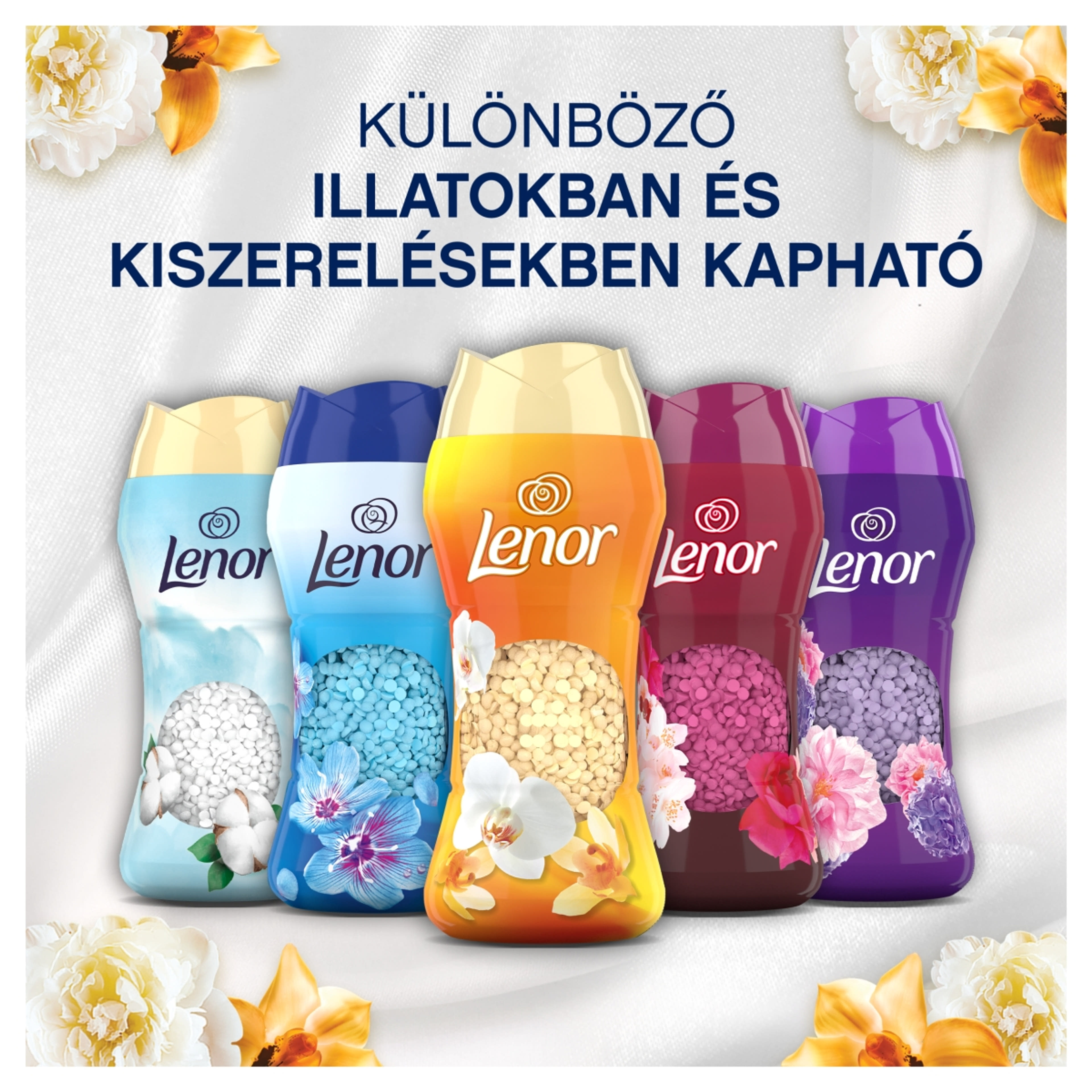 Lenor Gold Orchid & Vanilla illatgyöngy - 270 g-7