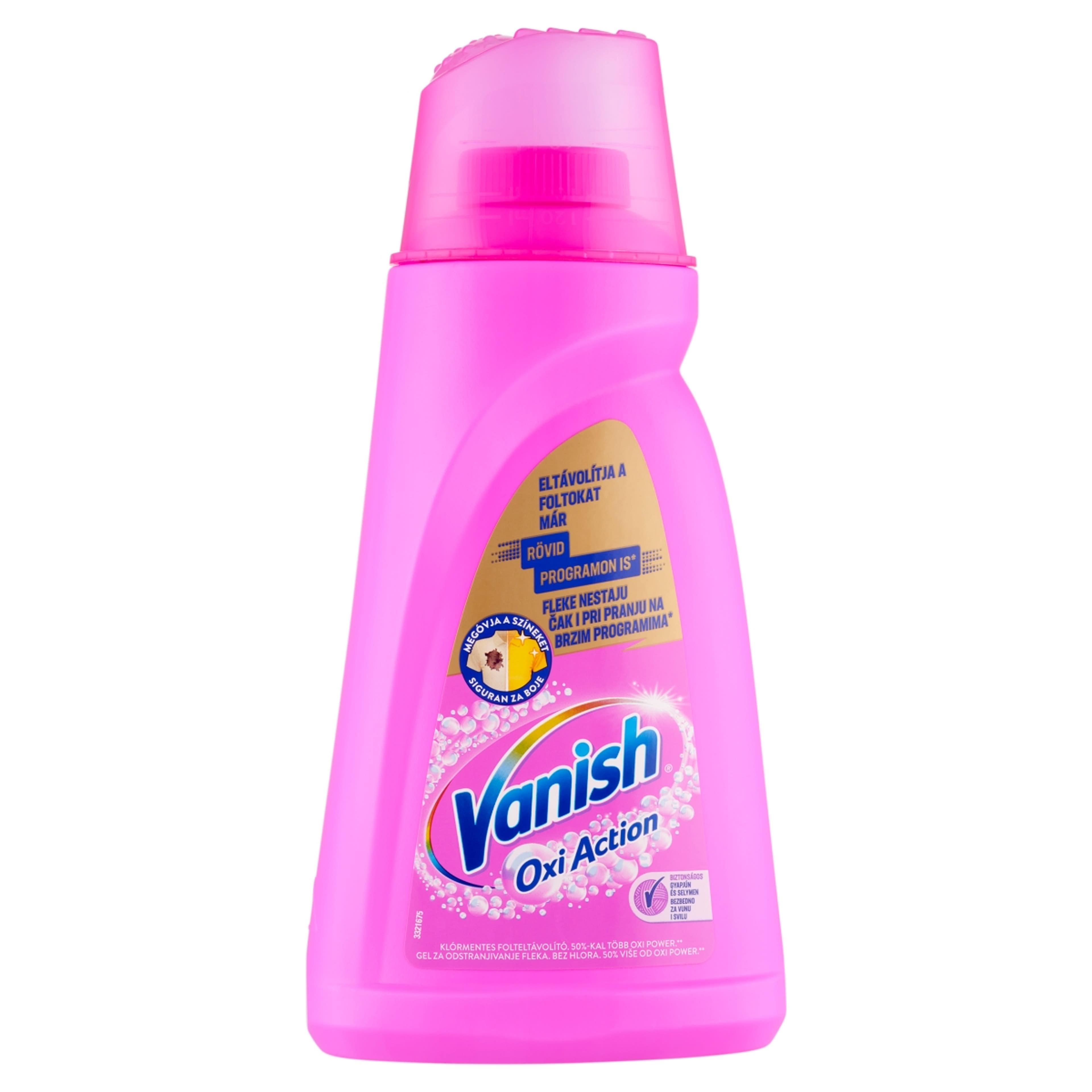 Vanish folttisztító folyadék pink - 1 l