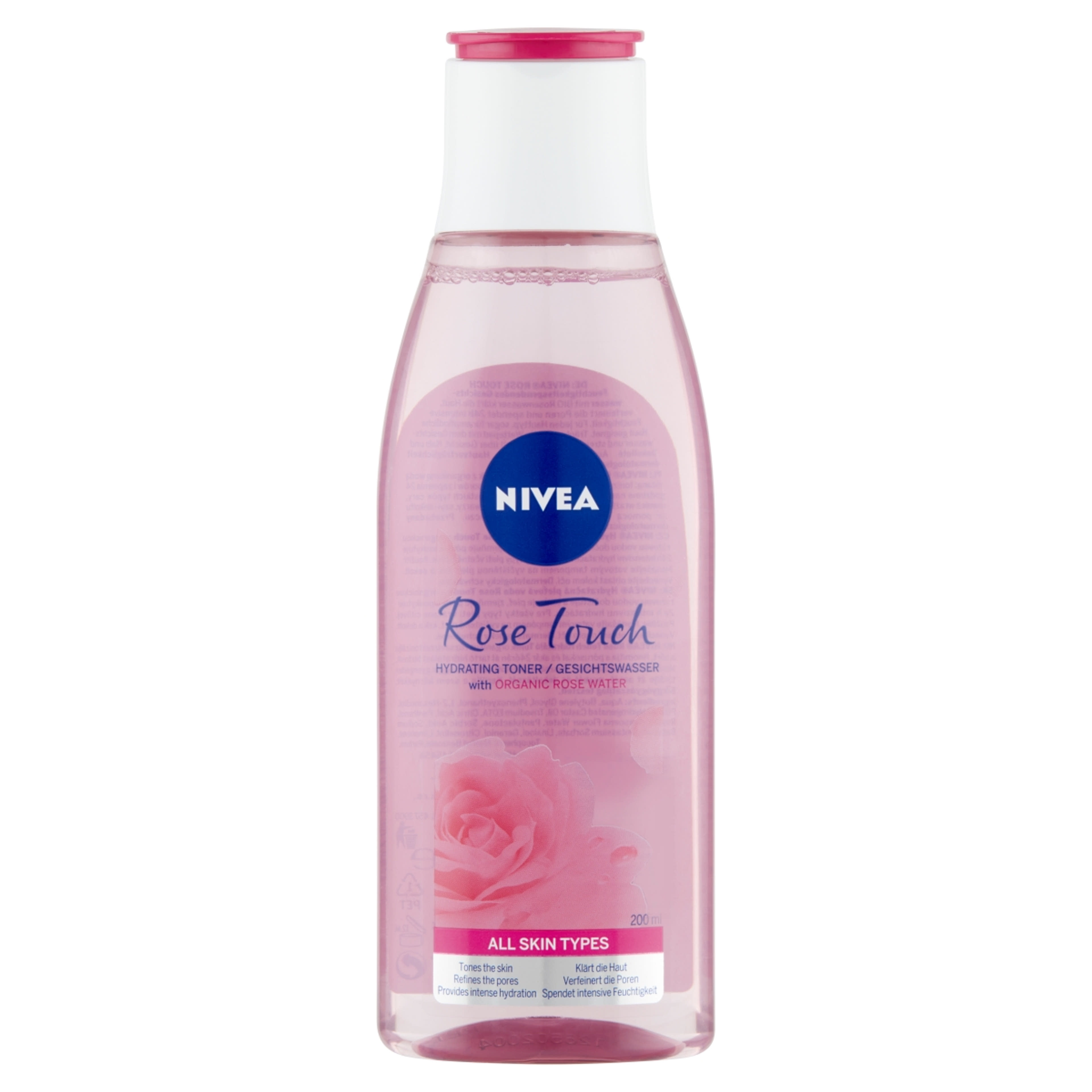 Nivea Rose Touch arctisztító tonik  -200 ml