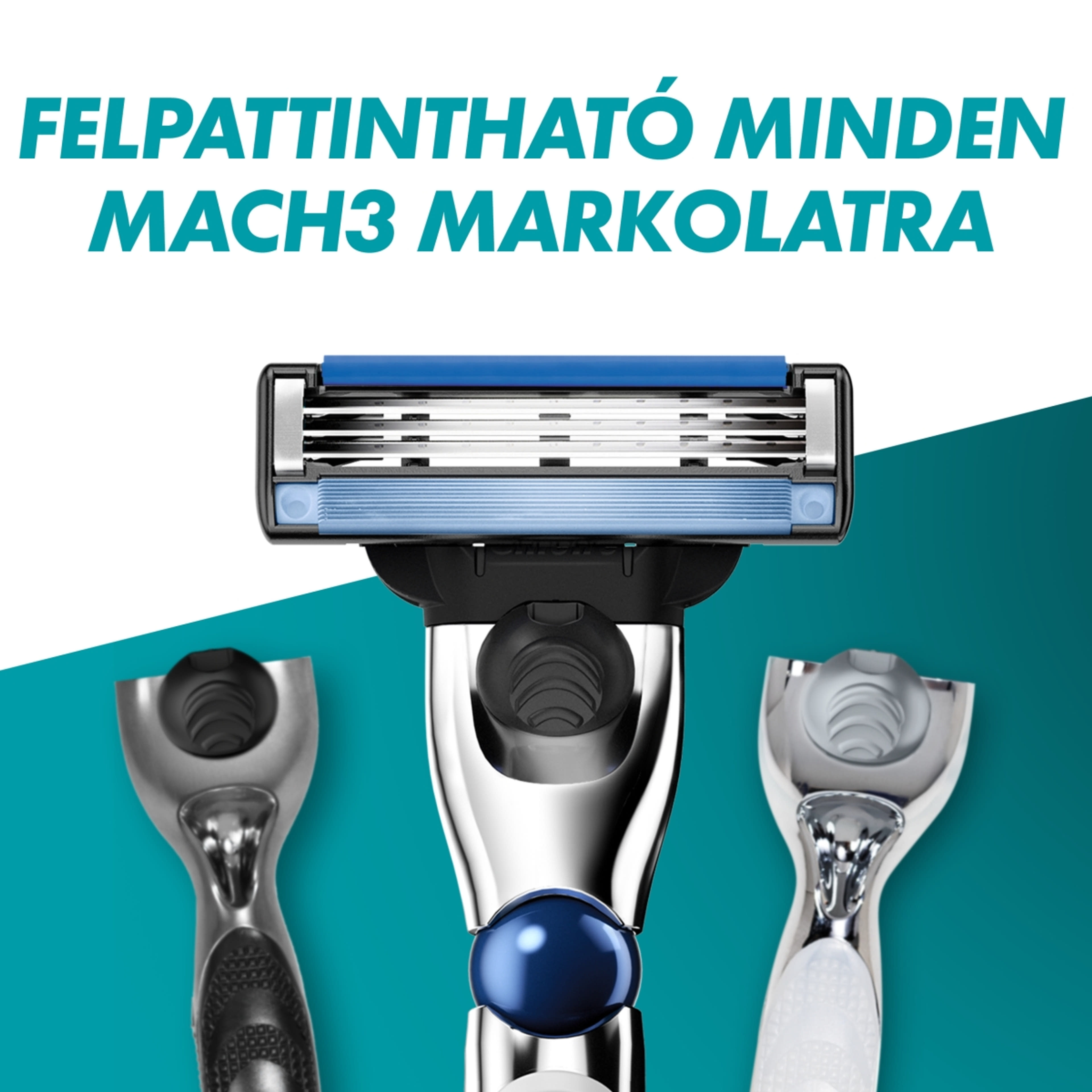 Gillette Mach 3 turbo borotvabetét  - 5 db-6