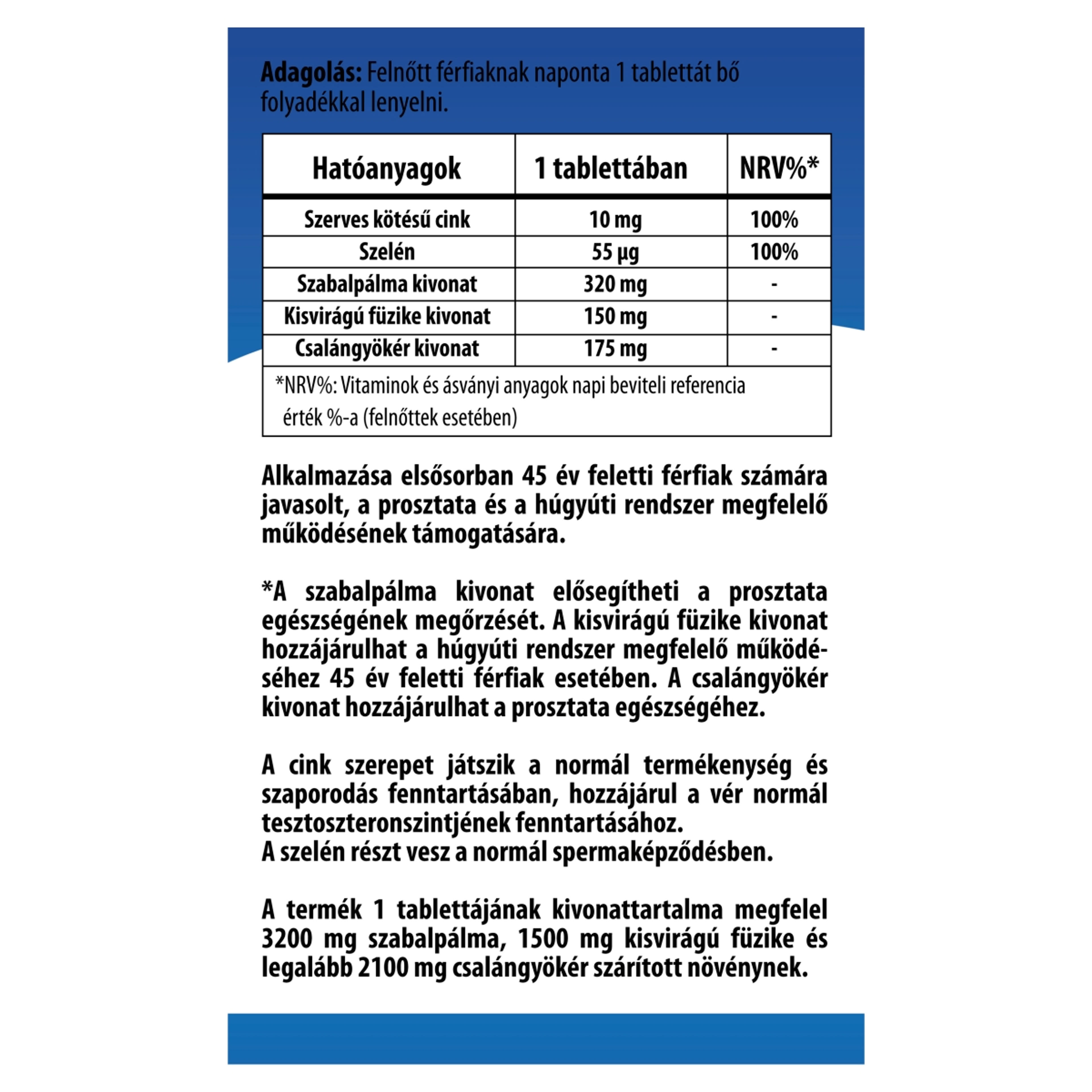BioCo ProstaMen tabletta - 80 db-3