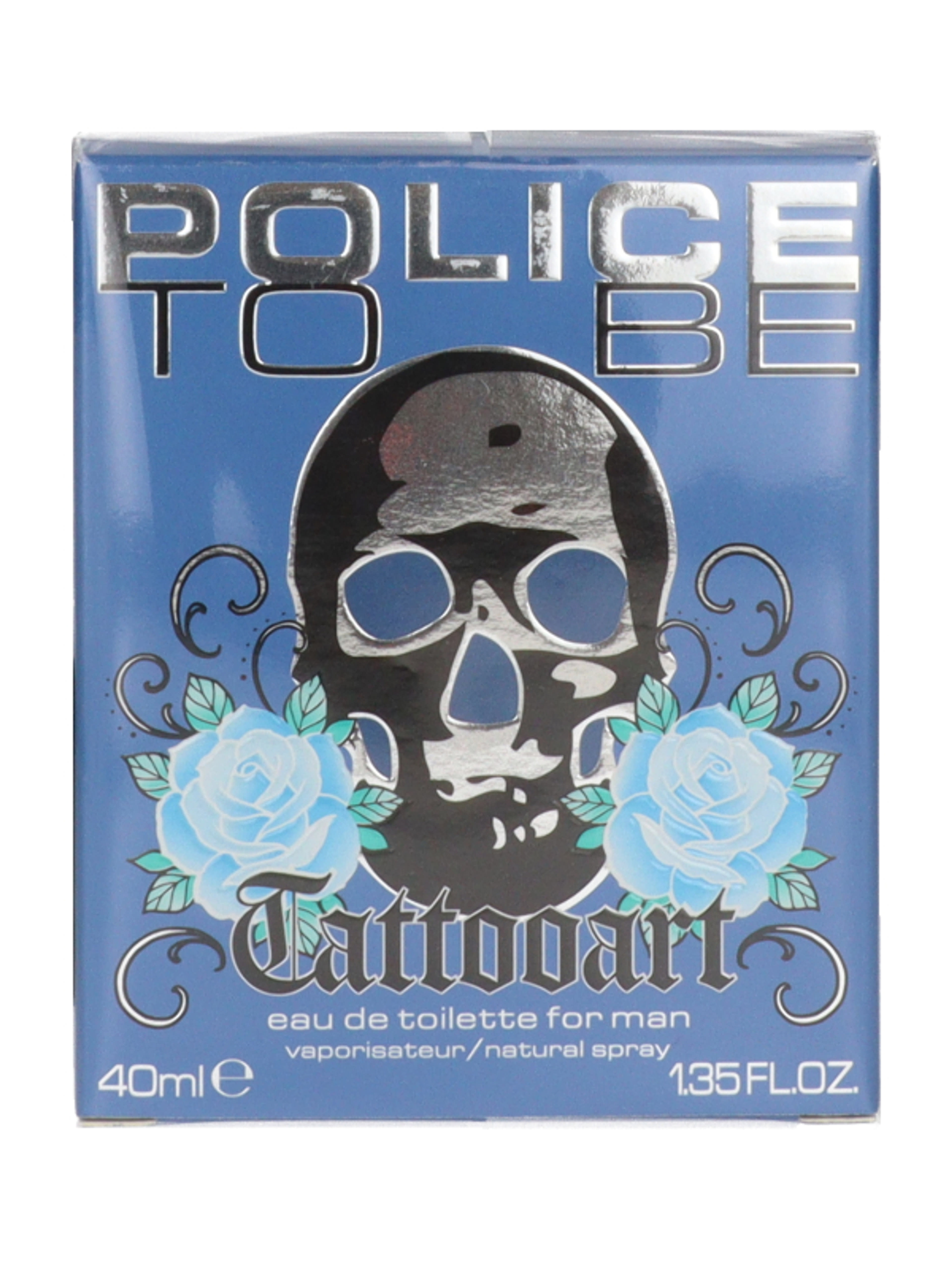 Police To Be Tattooart férfi Eau de Toilette - 40 ml-3