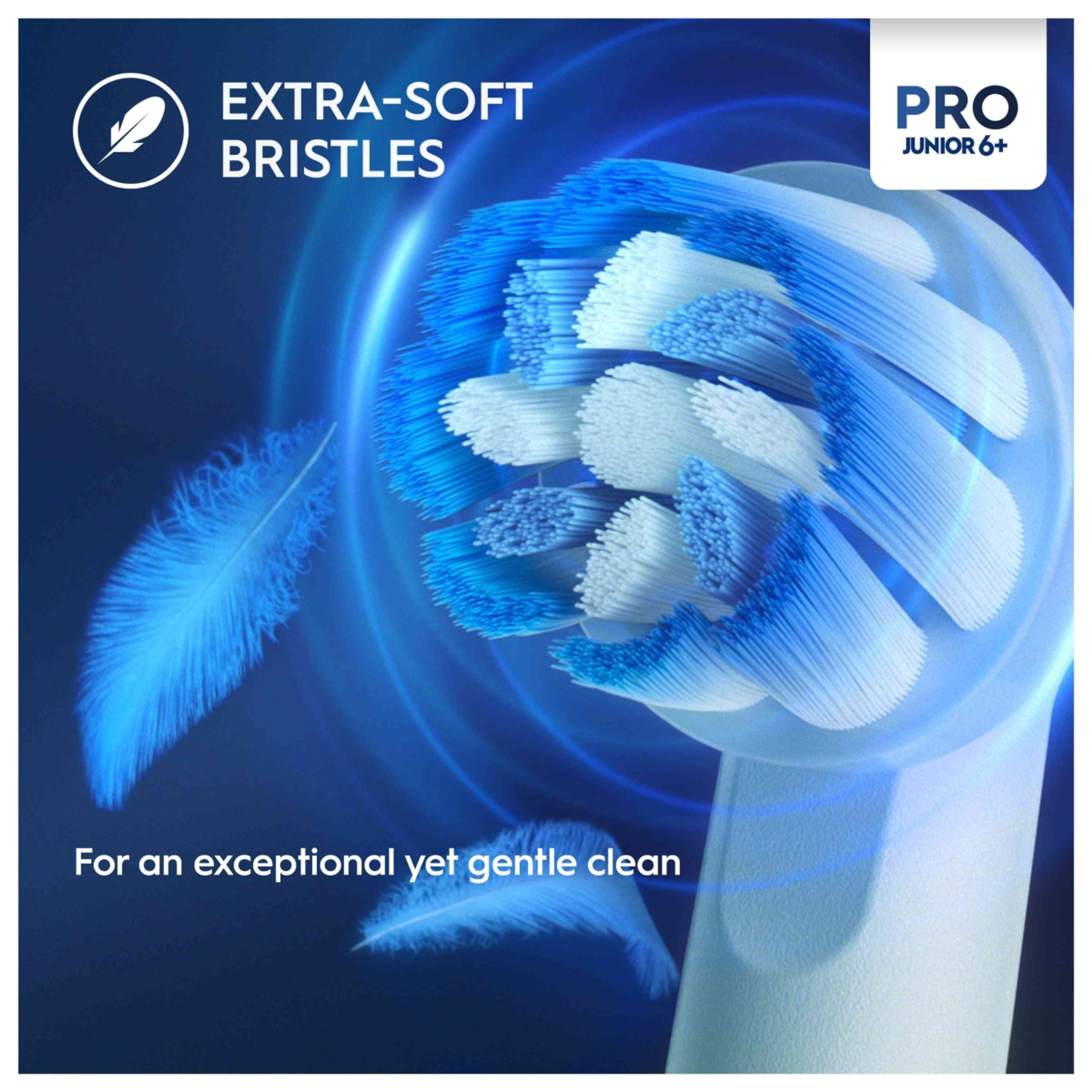 Oral-B Pro Junior Jégvarázs elektromos fogkefe 6 éves kortól - 1 db-8