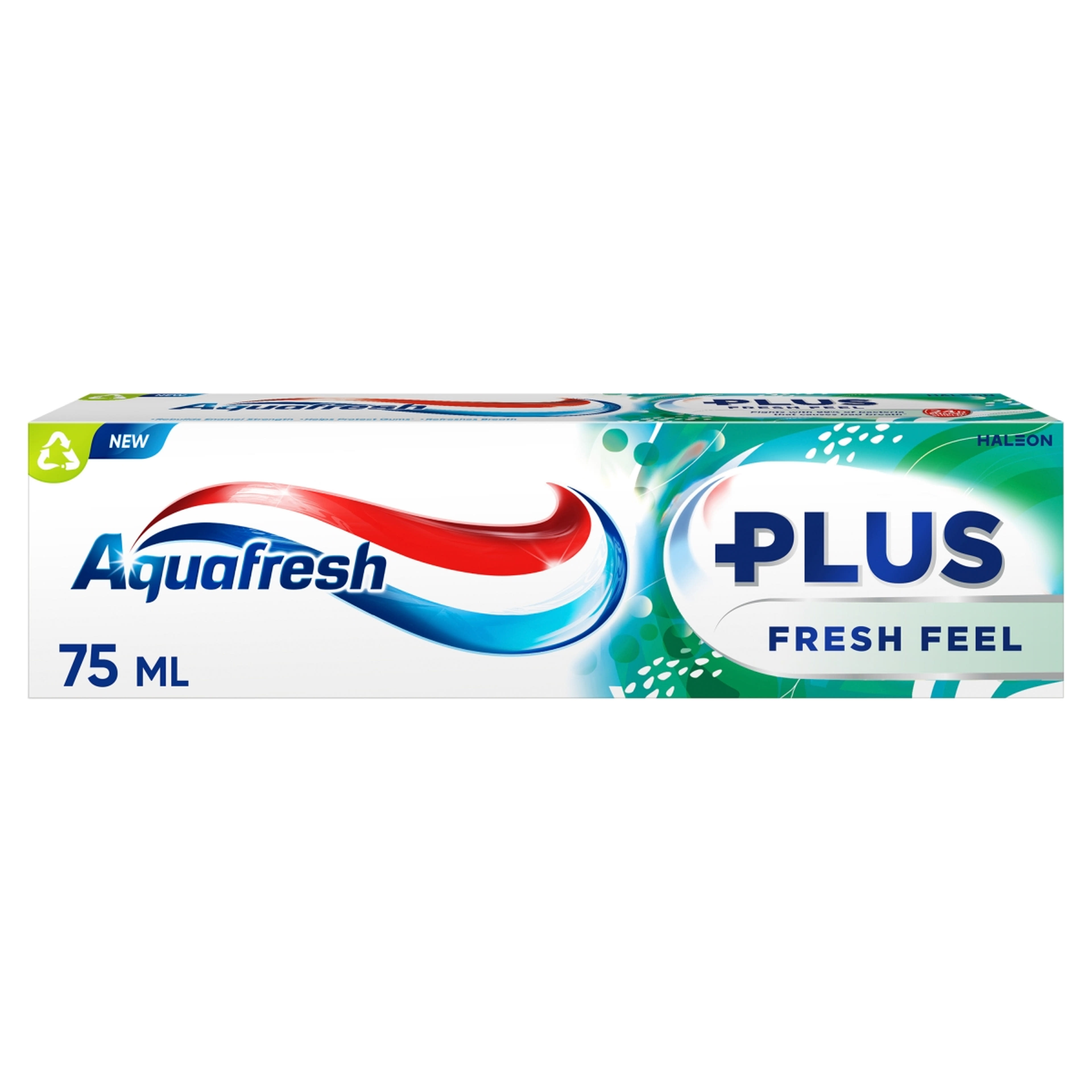 Aquafresh Plus Fresh Feel fluoridos fogkrém - 75 ml
