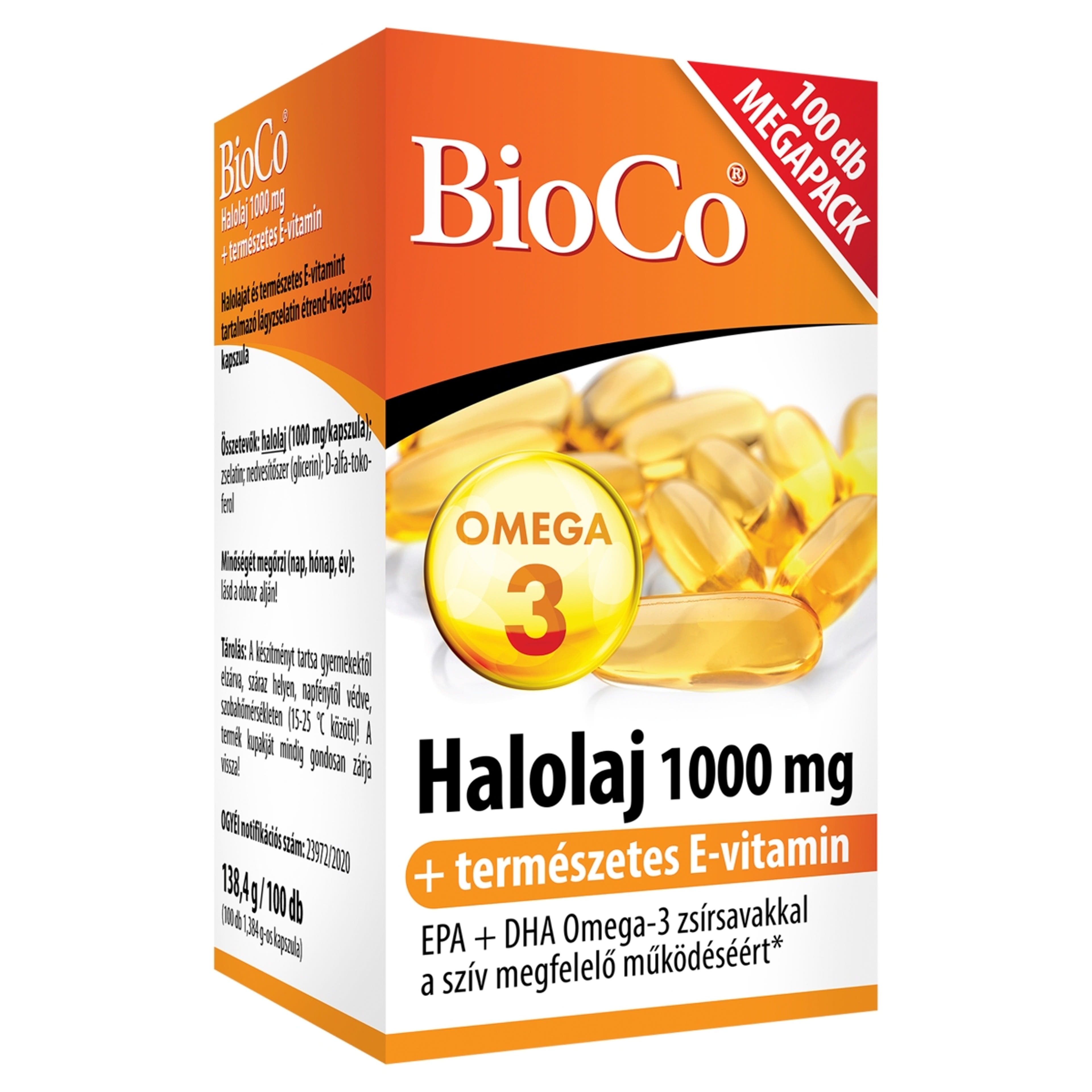 Bioco Halolaj étrendkiegészítő tabletta - 100 db-2