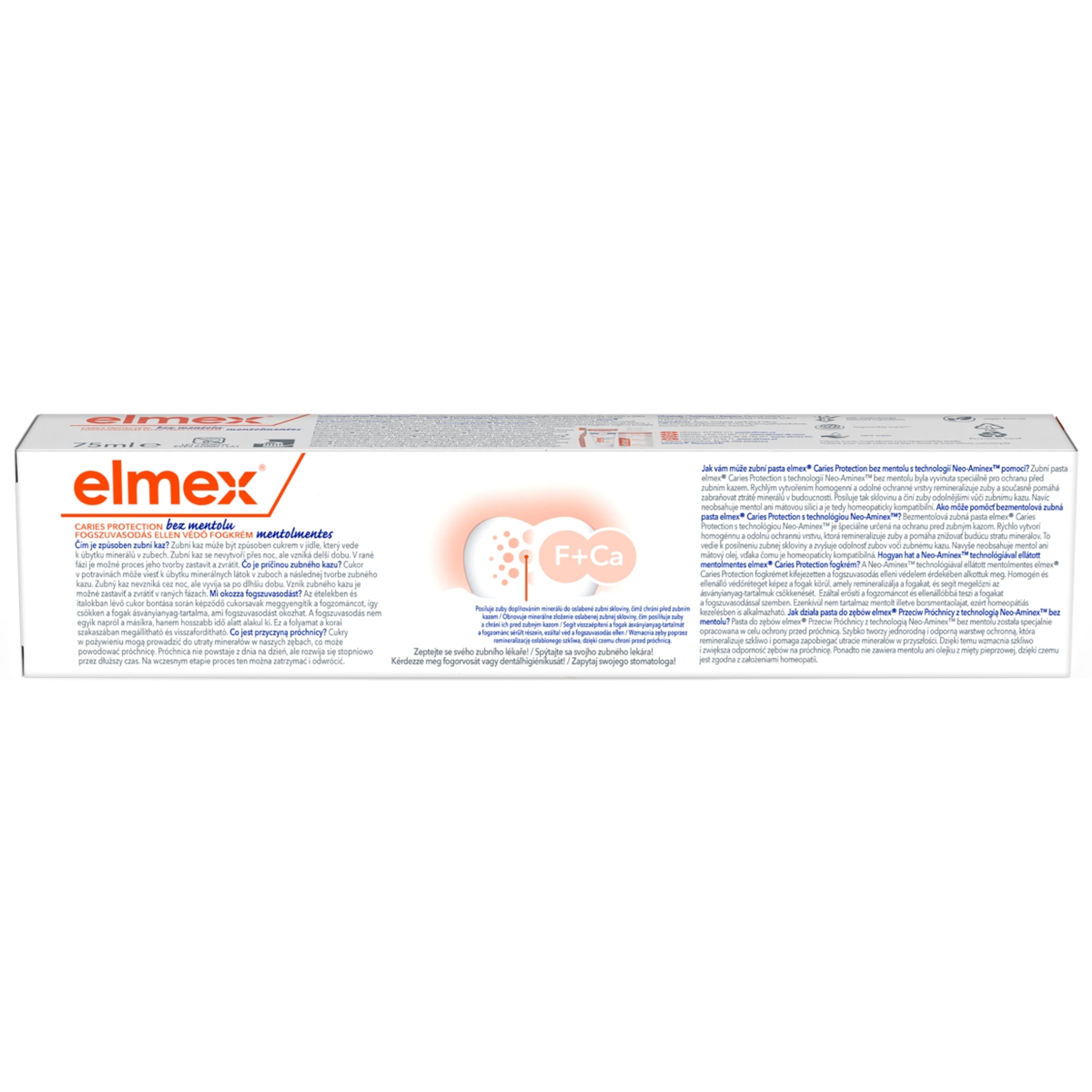 Elmex Caries Protection Mentolmentes fogkrém fogszuvasodás ellen - 75 ml-3