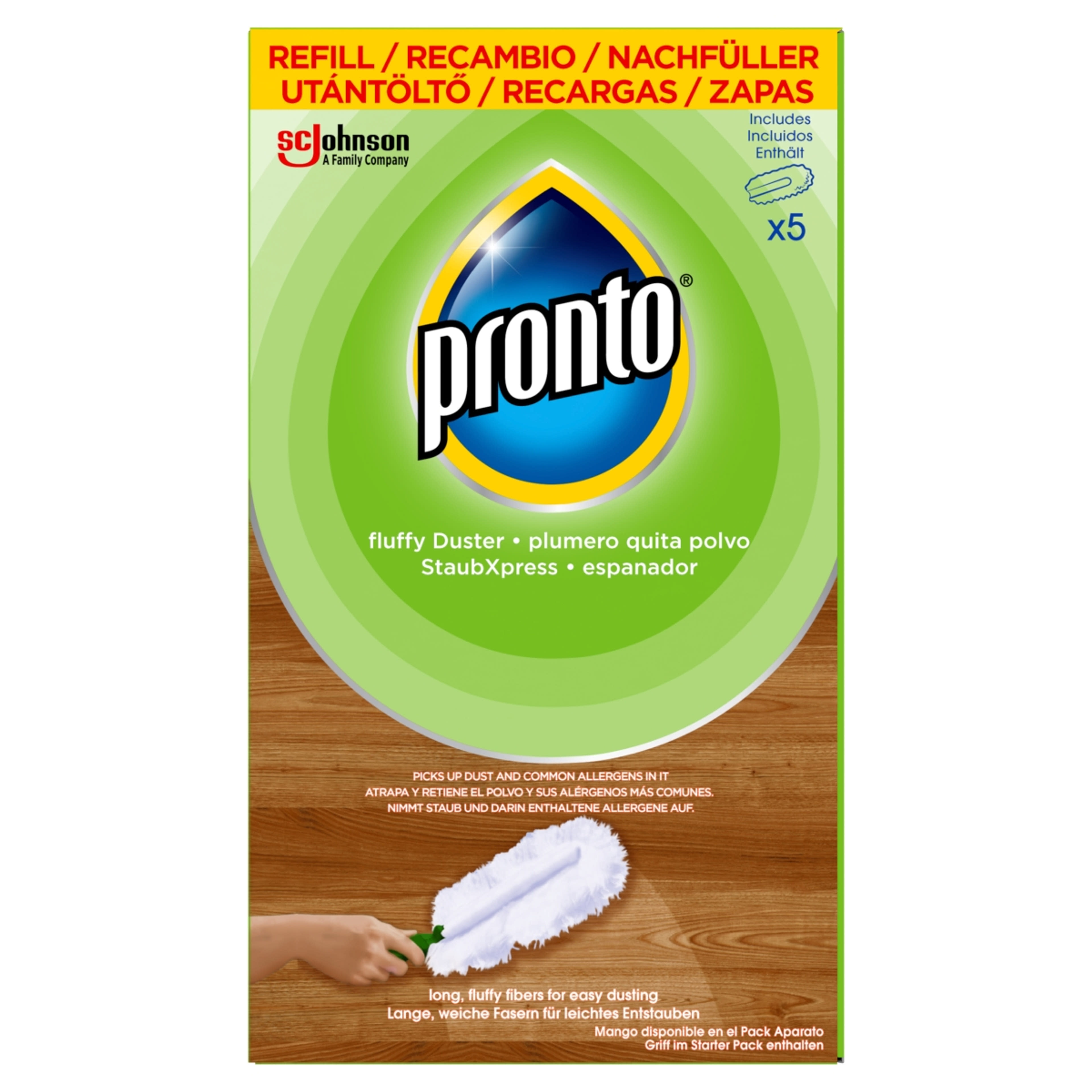 Pronto Duster portalanító pamacs utántöltő - 5 db-1