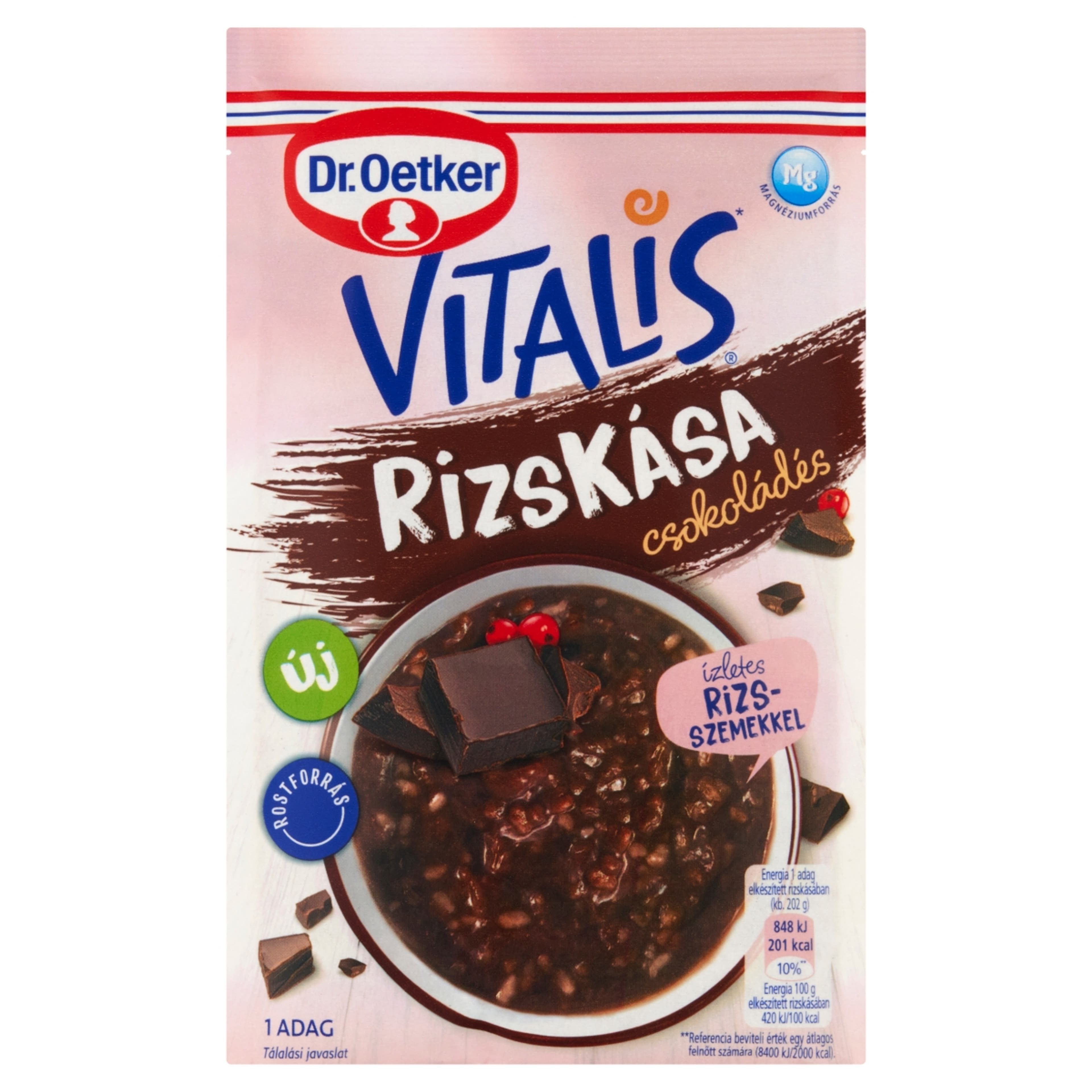 Dr. Oetker Vitalis csokoládés rizskása alappor - 52 g-1