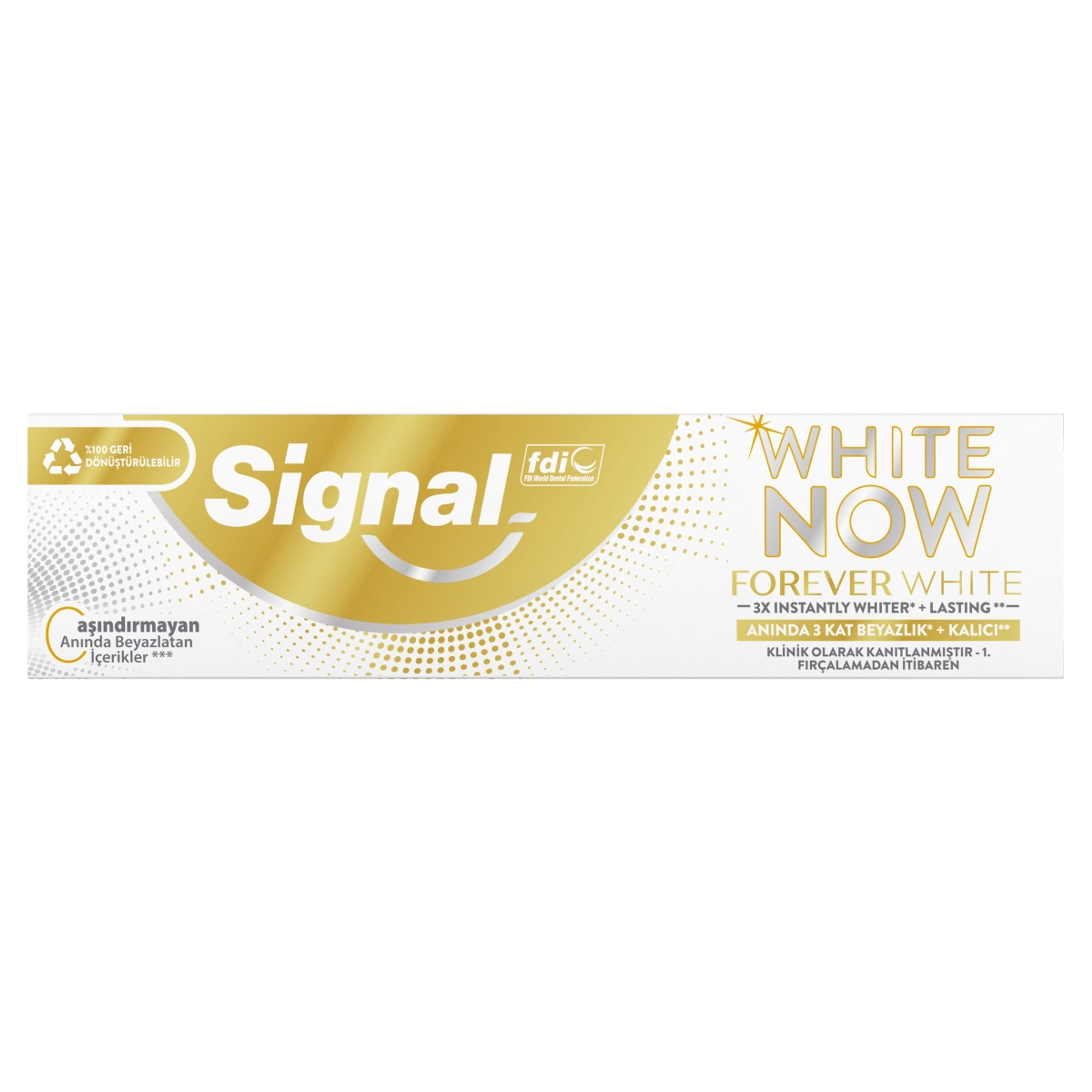 Signal fogkrém white now forever white - 75 ml