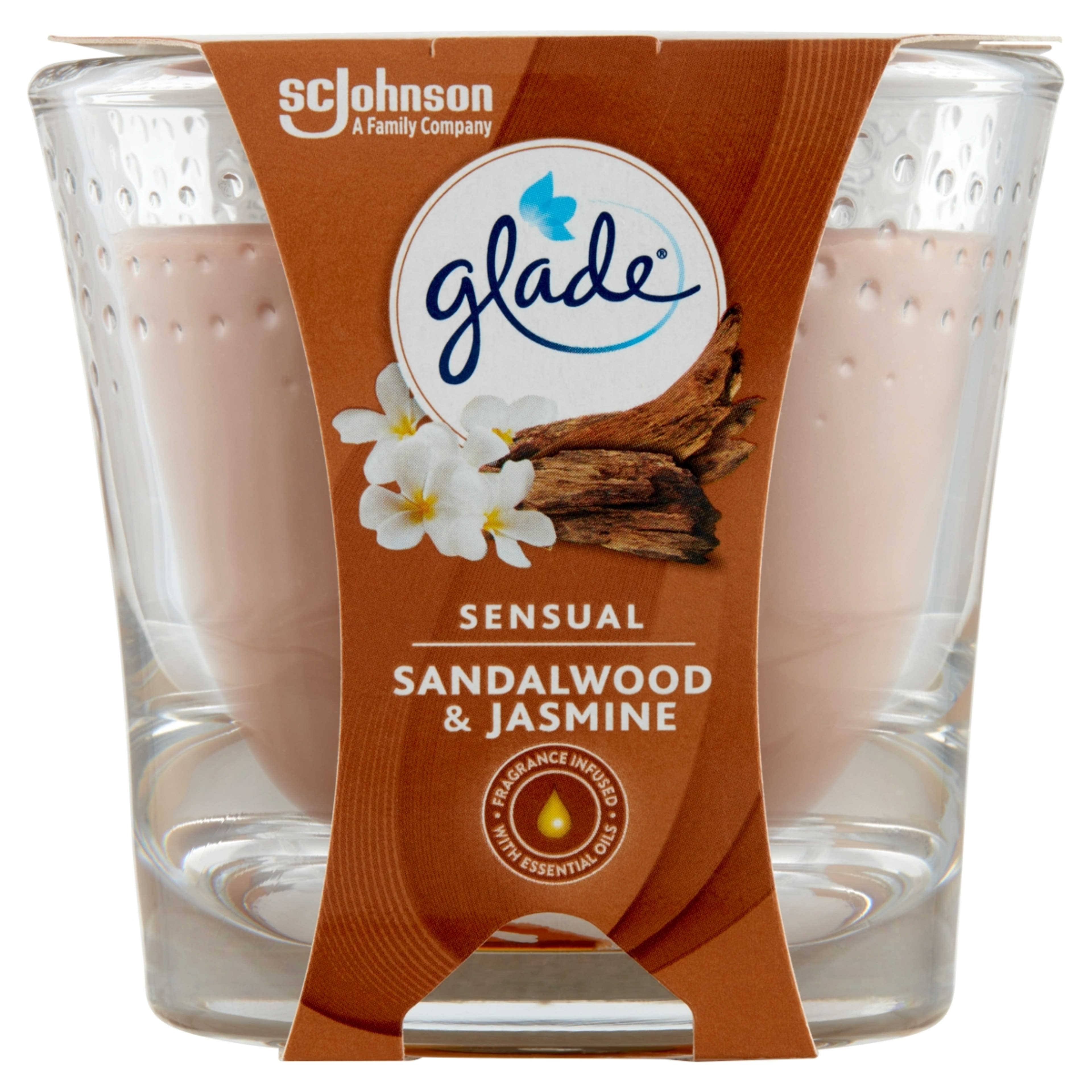 Glade Sensual Sandalwood & Jasmine illatgyertya - 129 g